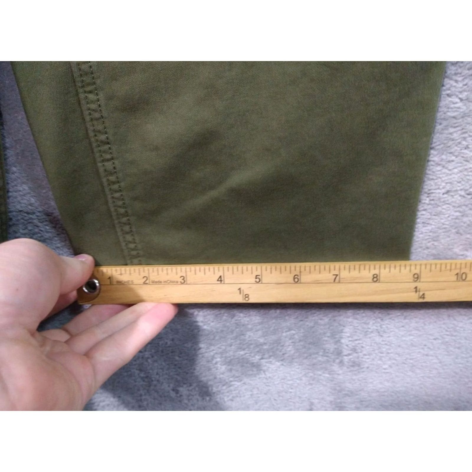 Banana Republic Banana Republic Pants Mens 40x32 Green Traveler Slim Fit Chino Stretch High Rise Casual Travel Size US 40 / EU 56 - 6 Thumbnail