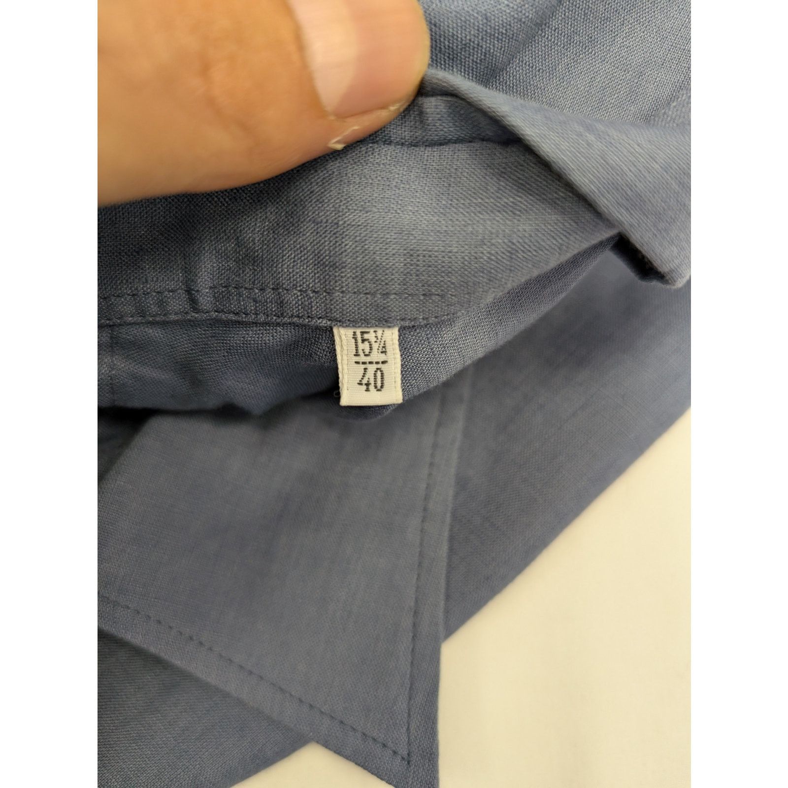 Dolce & Gabbana o1rshd1 CC20 Button up Shirt in Blue Size US M / EU 48-50 / 2 - 20 Thumbnail