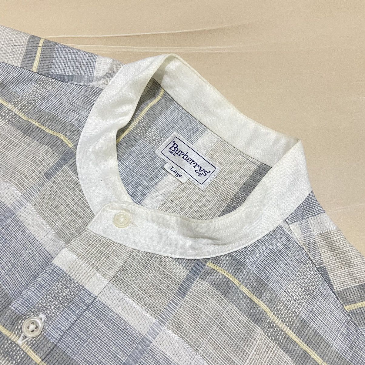 Burberry × Japanese Brand × Vintage Vintage Burberry Collar Shanghai Shirt Size L fit M Size US M / EU 48-50 / 2 - 3 Thumbnail