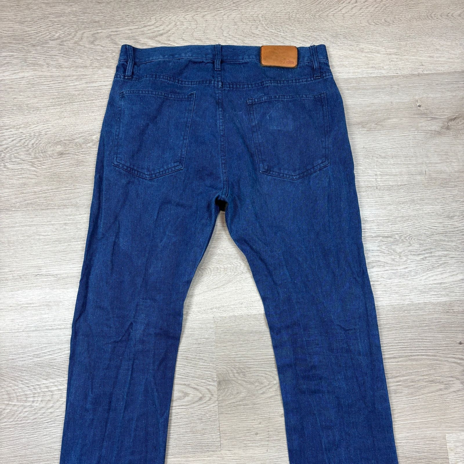 Taylor Stitch Taylor Stitch Hemp Organic Cotton Slim Jeans Men's 33x35 Size US 33 - 4 Thumbnail