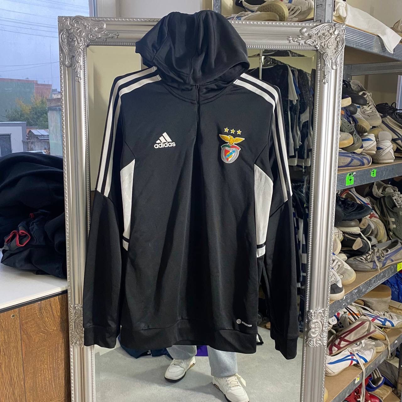 Adidas Adidas Benfica 1/3 zip Football Soccer 90s Size US S / EU 44-46 / 1 - 1 Thumbnail