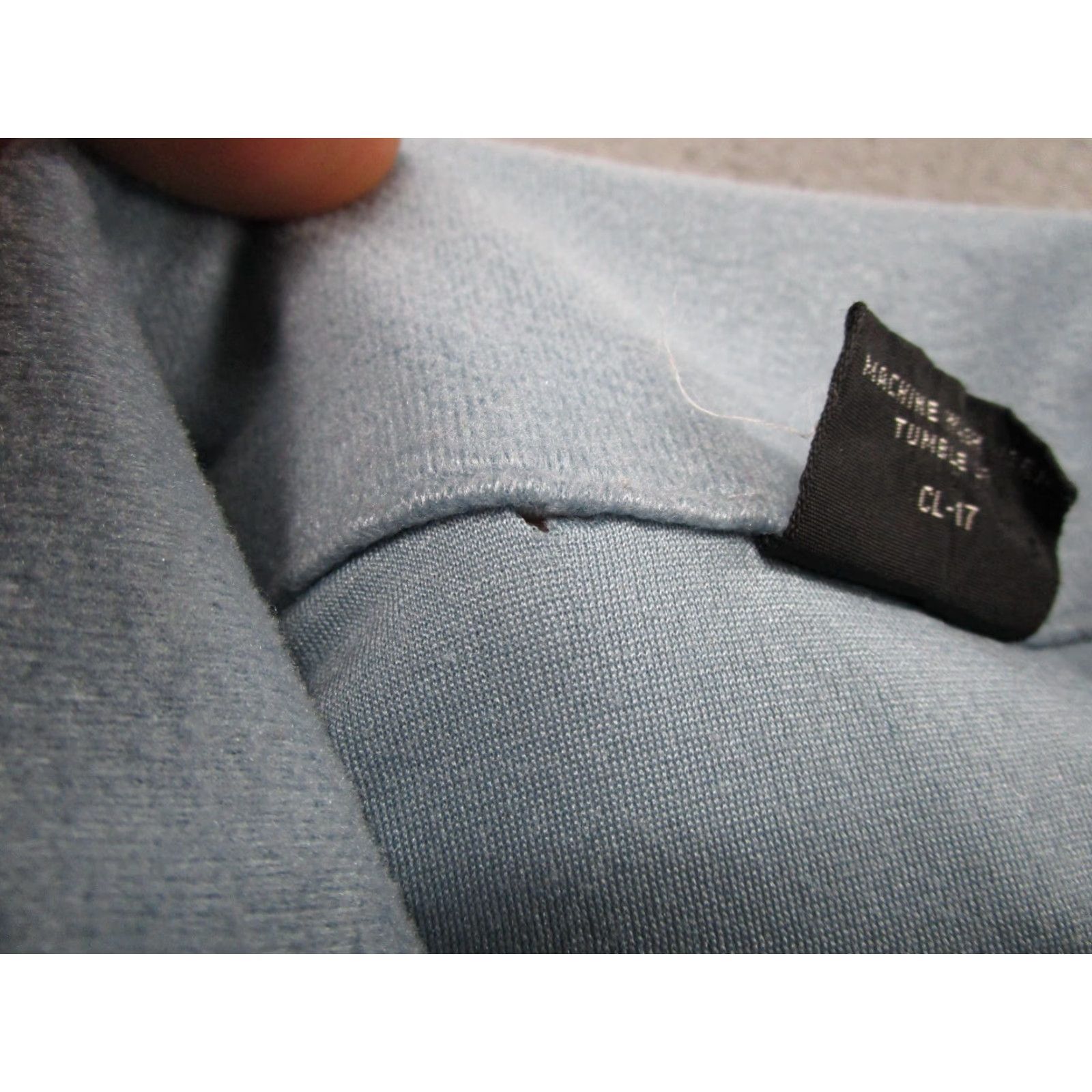 Vintage VINTAGE JC Penny Polo Shirt Velour 70s Grunge Hippie Mens Size L Blue Velvet Toweling Pocketed Pullovers? Size US L / EU 52-54 / 3 - 3 Thumbnail