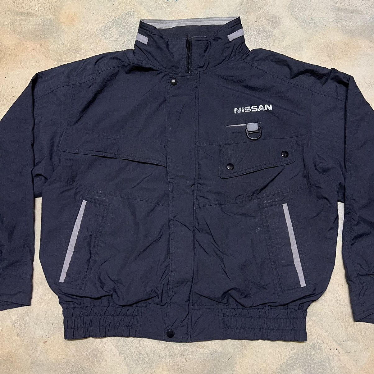 Gear for Sports × Vintage Vintage Nissan Zipper Jacket Big Logo Gear for Sport Size US M / EU 48-50 / 2 - 8 Thumbnail