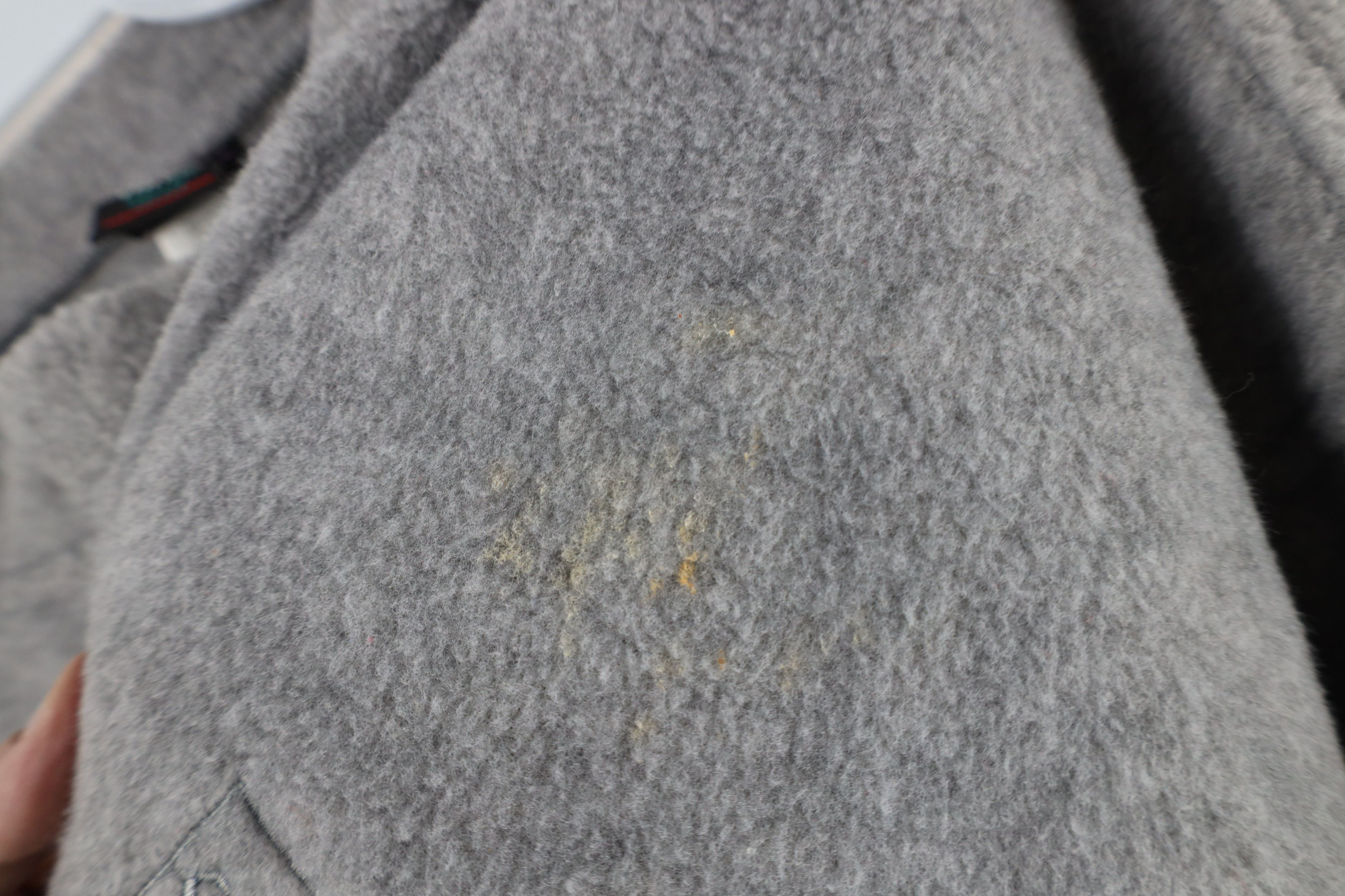 Vintage Vintage 90s Streetwear Fleece Thick Sweater Gray USA Size US XL / EU 56 / 4 - 5 Thumbnail