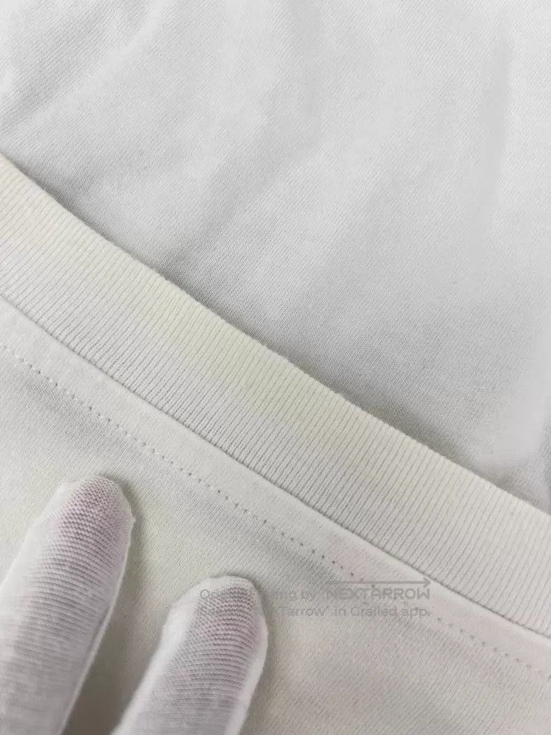 Louis Vuitton Louis Vuitton White logo printed crew neck short sleeve T- Size US L / EU 52-54 / 3 - 9 Thumbnail