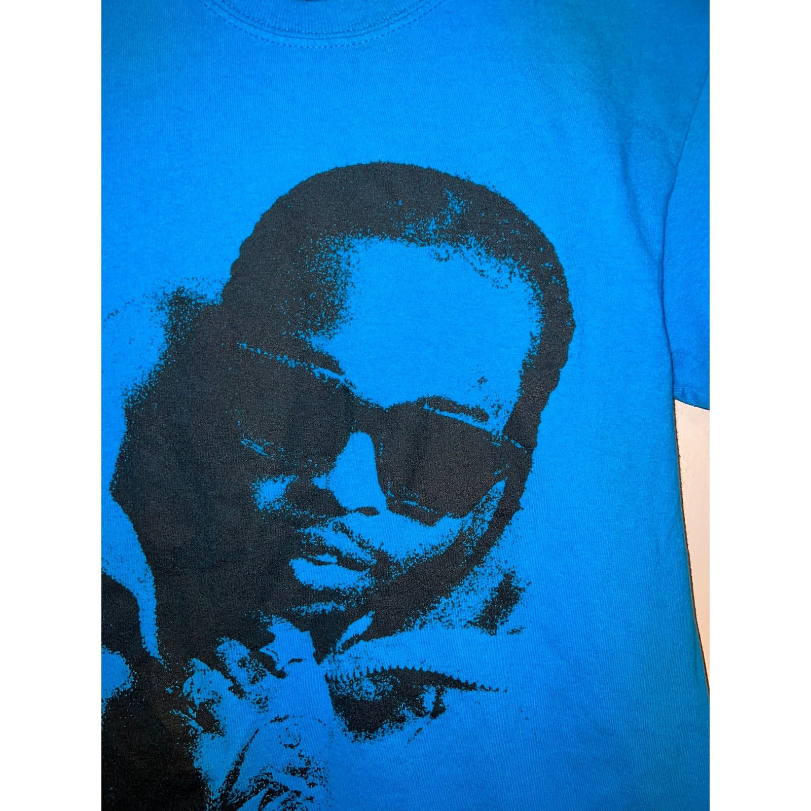 Band Tees Pop Smoke Shirt King Of New York Rap Rapper Blue Tee Small Size US S / EU 44-46 / 1 - 2 Thumbnail