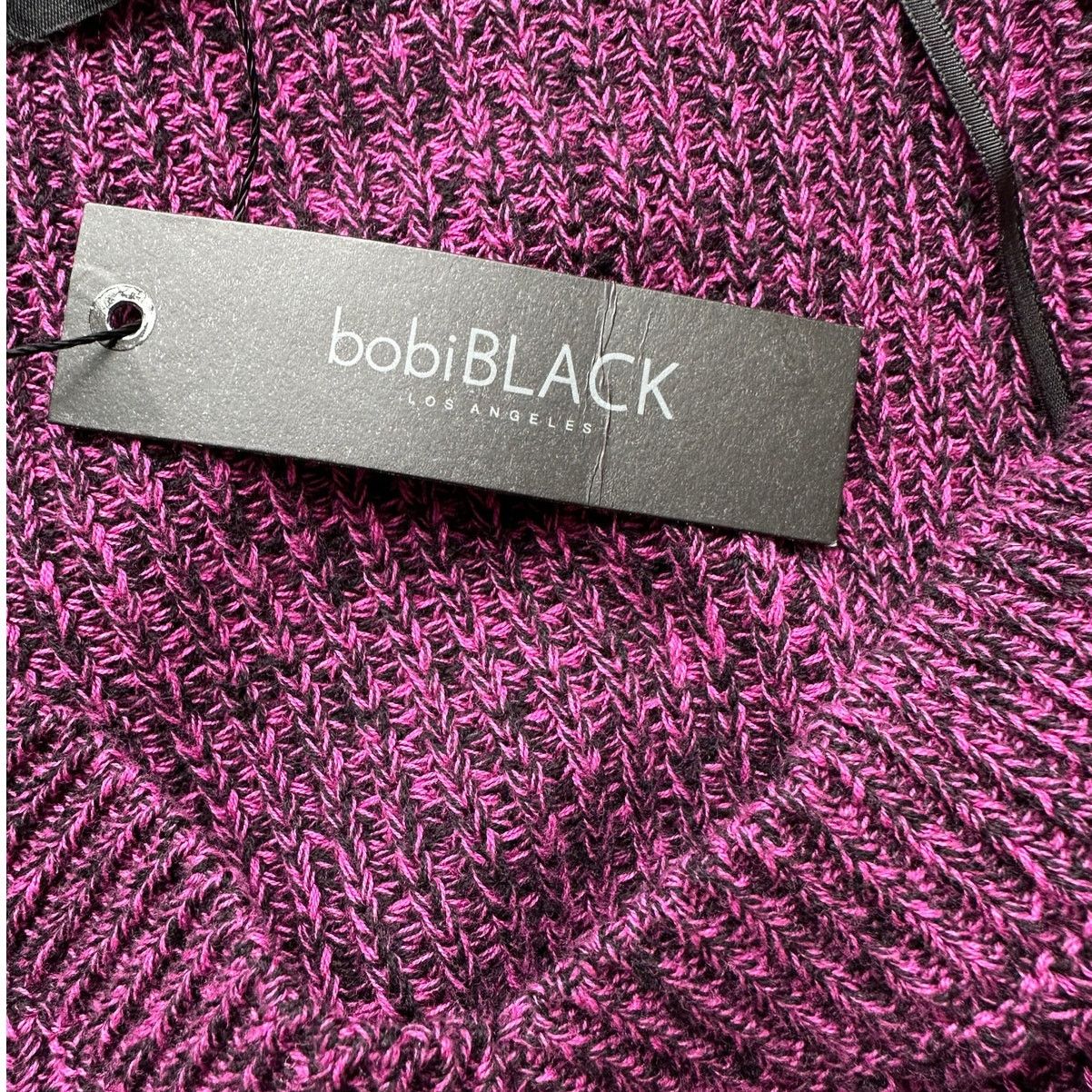 Other NWT Bobiblack Black Berry Marled VNeck Long Sleeve Sweater S Size S / US 4 / IT 40 - 8 Thumbnail