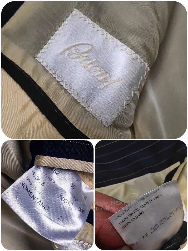 Brioni Brioni Wool handmade single-breasted suit Size US L / EU 52-54 / 3 - 5 Thumbnail