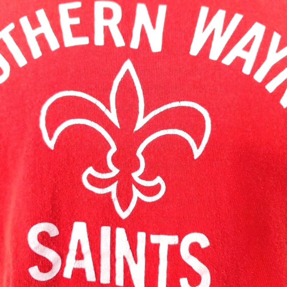 Russell Athletic VINTAGE Southern Wayne Saints T Shirt Mens XS Red 80s High School USA Russell Athletic Mens XS Red 80s High School USA Size US XS / EU 42 / 0 - 3 Thumbnail