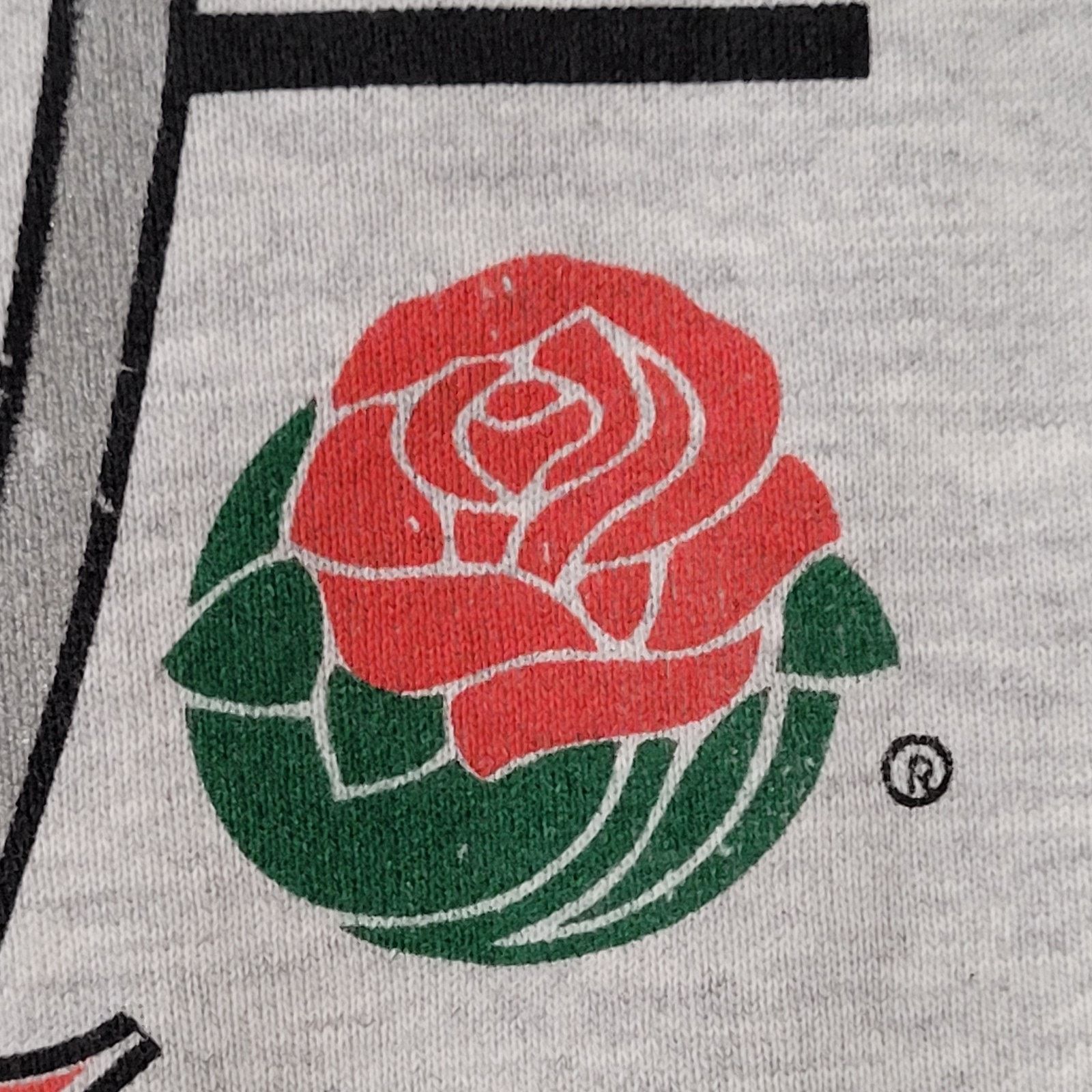 Vintage VTG Wisconsin Badgers Rose-Bowl Short-Sleeve Sweatshirt XL Size US XL / EU 56 / 4 - 5 Thumbnail