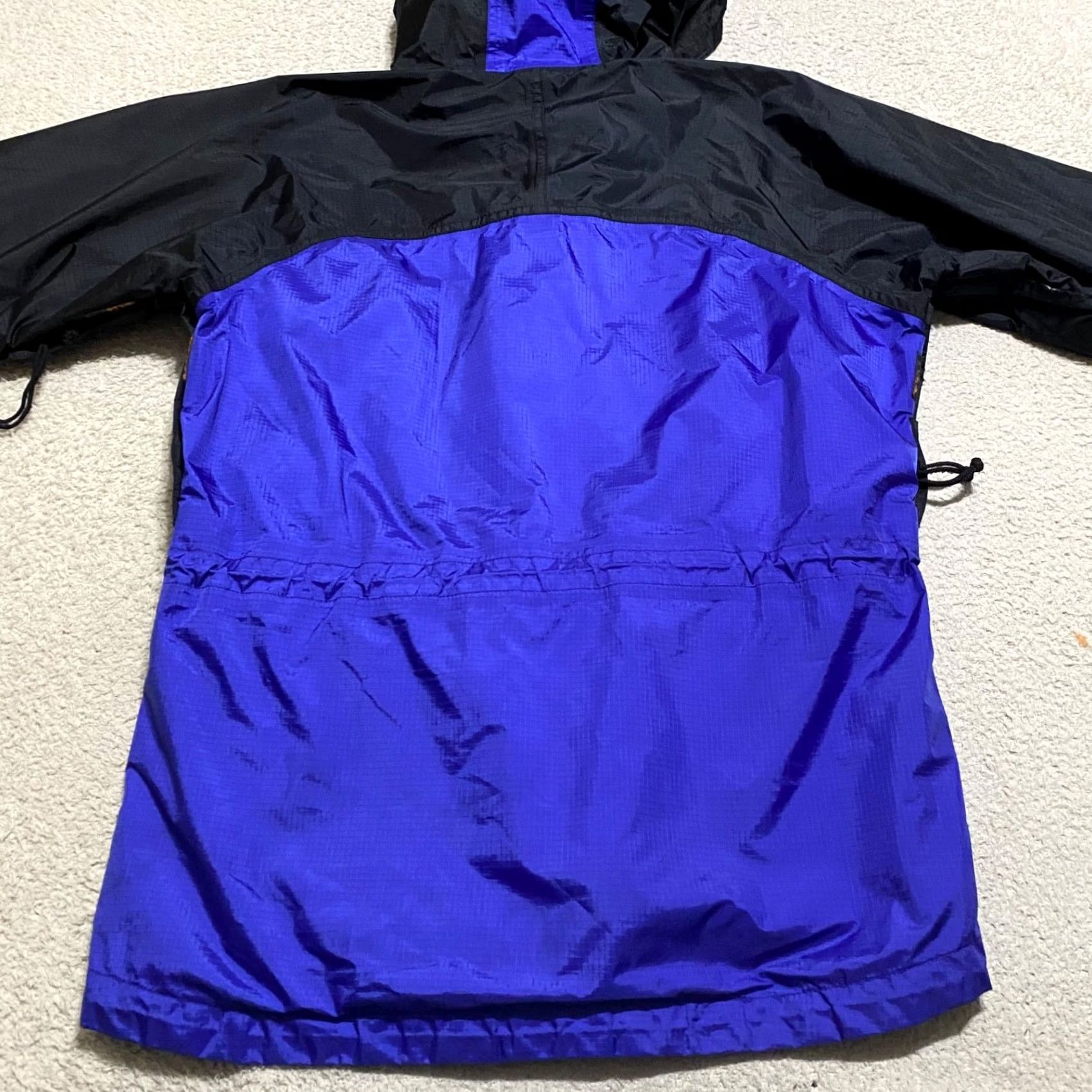 Vintage REI Jacket Women Medium Blue Goretex Hooded Full Zip Vented Outdoor Athletic Parka Size M / US 6-8 / IT 42-44 - 2 Thumbnail