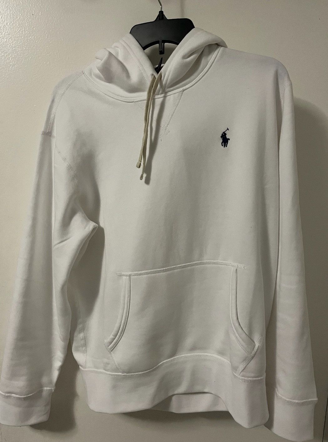Designer × Polo Ralph Lauren Polo Ralph Lauren White Hoodie Size US M / EU 48-50 / 2 - 1 Thumbnail