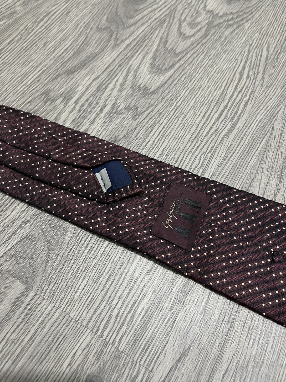 Yohji Yamamoto Yohji Yamamoto A.A.R. Tie Size ONE SIZE - 3 Thumbnail