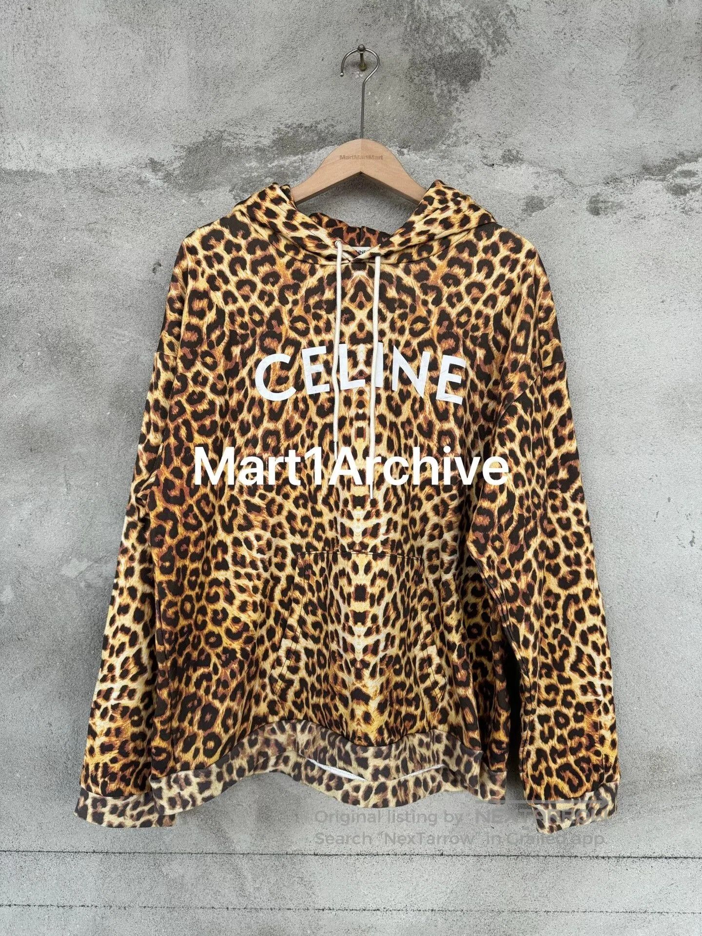 Celine Celine Leopard Print Hoodie. Size US M / EU 48-50 / 2 - 1 Thumbnail