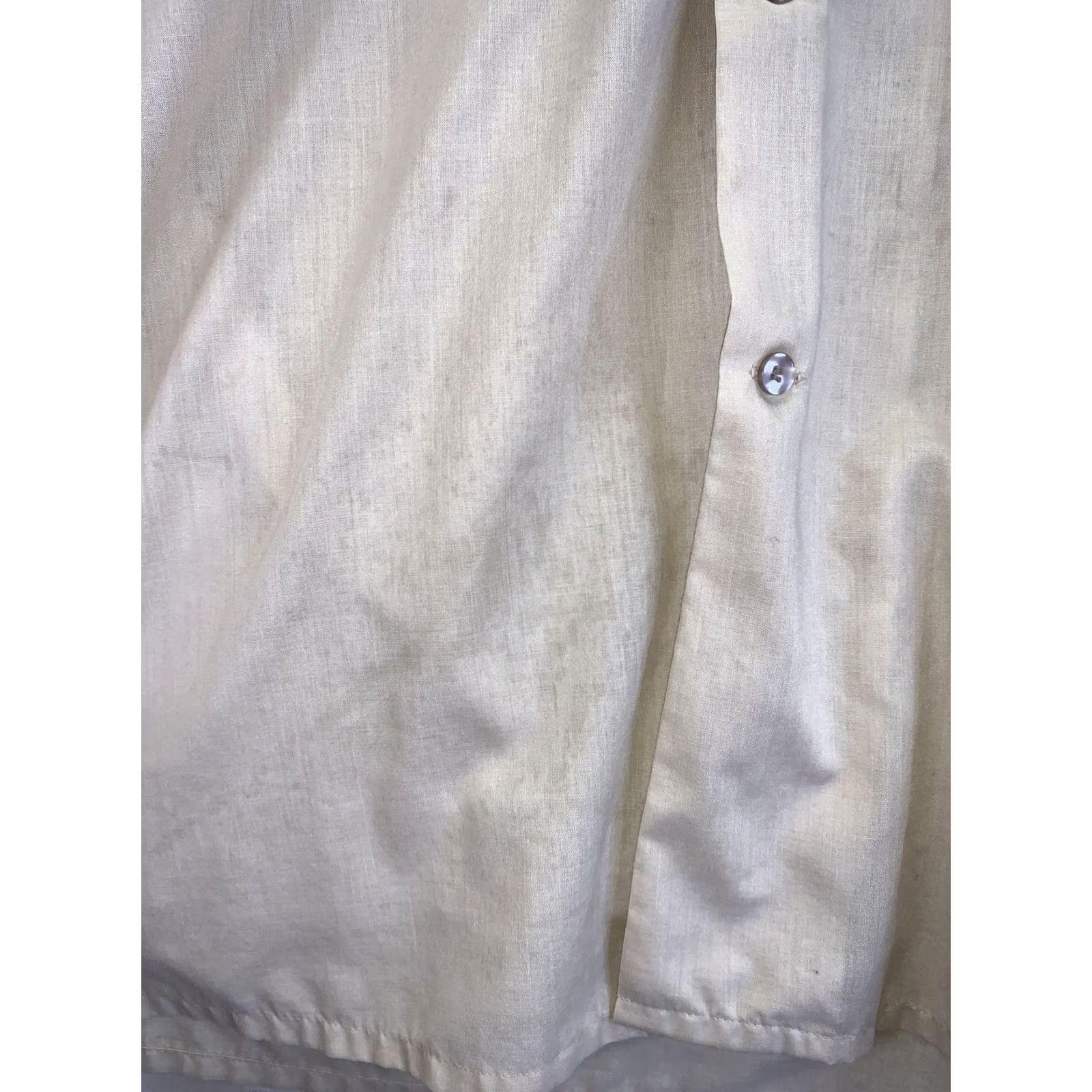 Vintage Vintage 1970-80 Mens Crown Embroidery Pocket Button Up Short Sleeve Shirt-8700 Size US XL / EU 56 / 4 - 5 Thumbnail