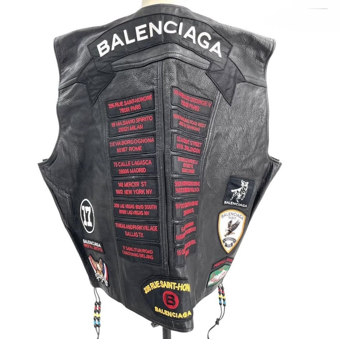 Balenciaga Balenciaga 2017~2018 leather vest Size US L / EU 52-54 / 3 - 2 Thumbnail