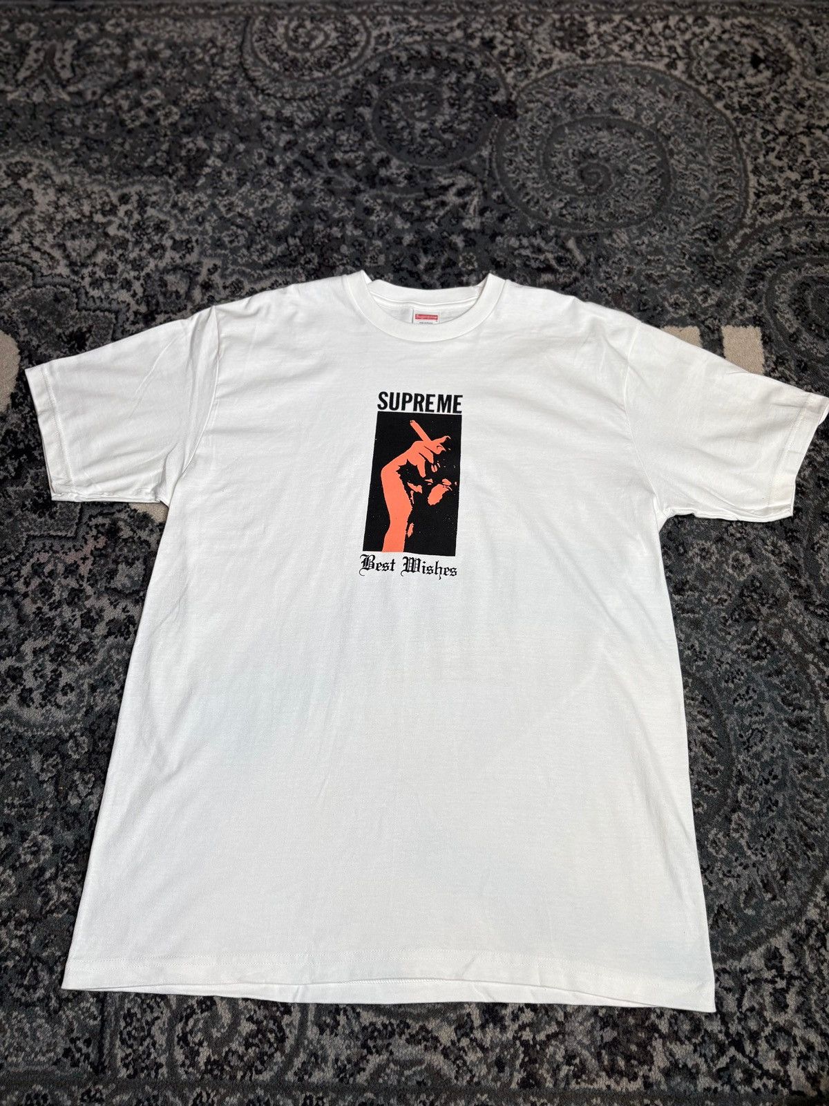 Supreme × Vintage OG Supreme “Death Wish” Tee | Grailed