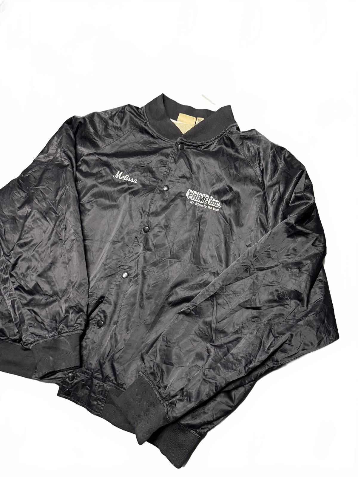 Designer Prime Inc. Black Satin Jacket - XXXL Size 3XL / US 20-22 - 3 Thumbnail
