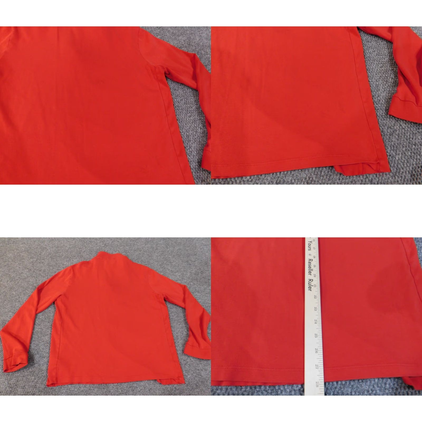 Polo Ralph Lauren Polo Ralph Lauren Sweater Mens Large Red Pullover Pony 1/4 Zip Cotton Preppy Size US L / EU 52-54 / 3 - 8 Thumbnail