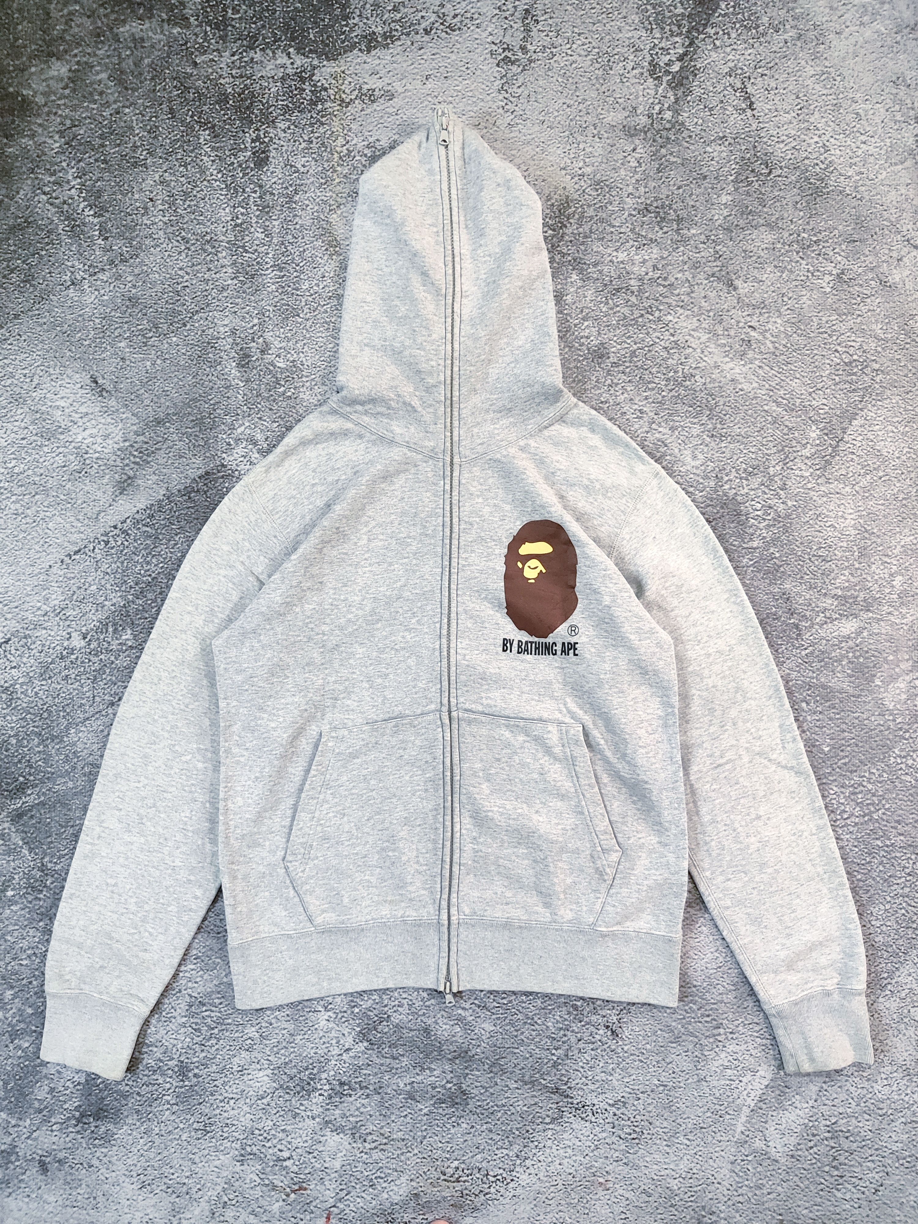 Bape BAPE Head Logo Full Zip Up Hoodie A Bathing Ape NIGO Size US M / EU 48-50 / 2 - 1 Thumbnail