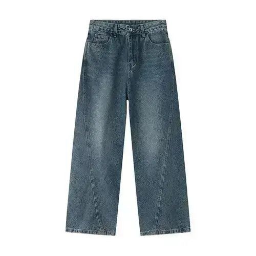 Japanese Brand Casual Simple Baggy Denim Size US 32 / EU 48 - 3 Thumbnail