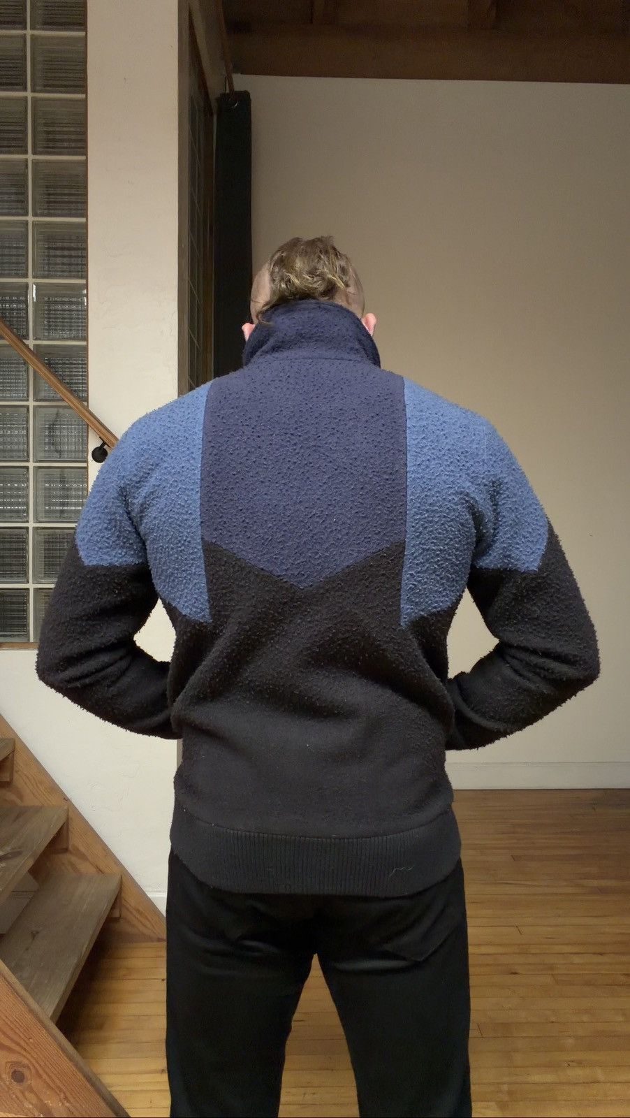 Aime Leon Dore Aimé Leon Dore Nubby Wool Casentino Track Jacket Size US S / EU 44-46 / 1 - 14 Thumbnail