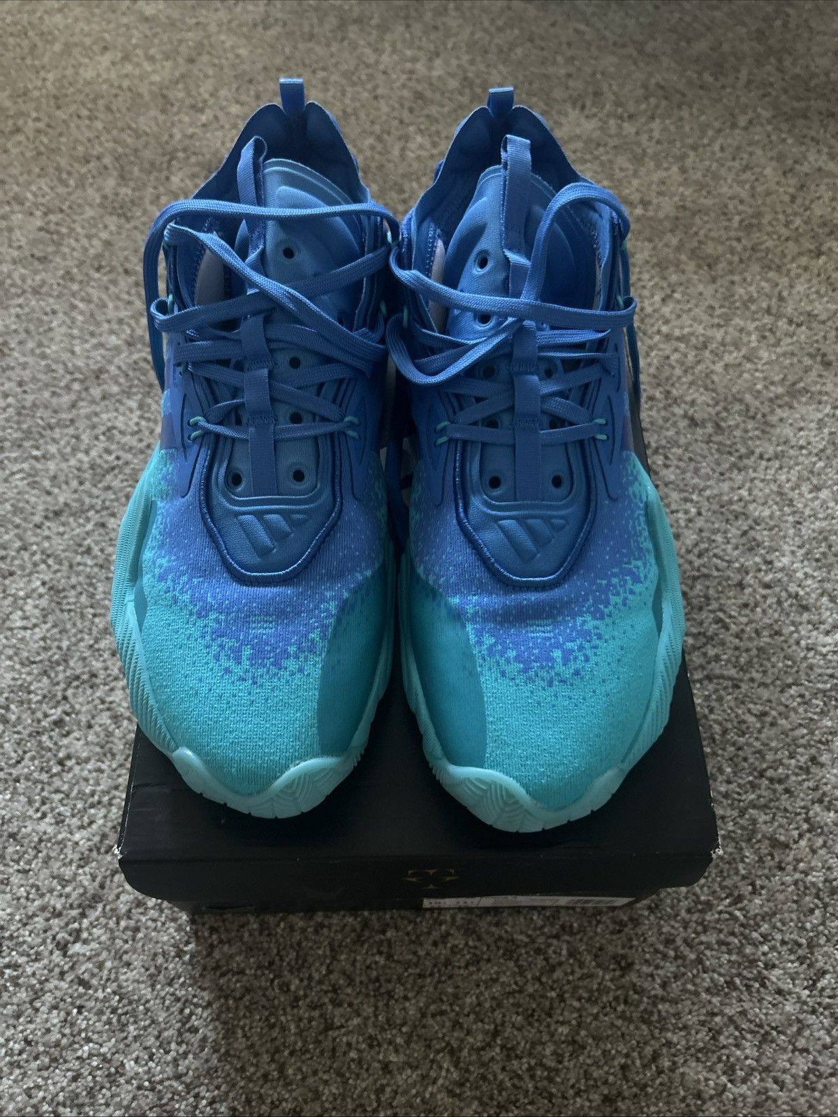 Adidas Trae Young 3 Lucid Cyan Size US 10.5 / EU 43-44 - 2 Thumbnail