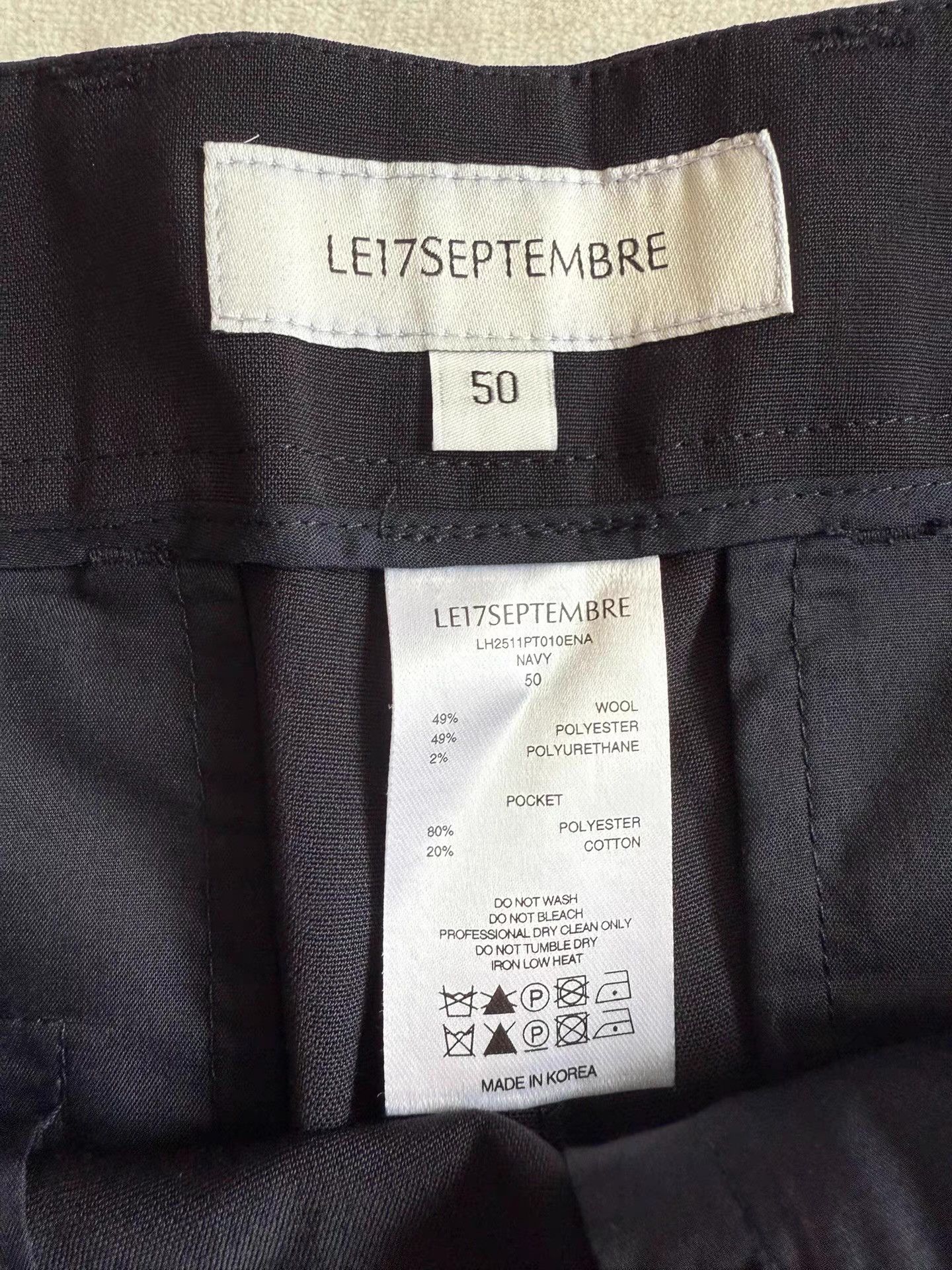 LE17SEPTEMBRE LE17SEPTEMBRE Men's Spring & Summer Lightweight Ｑ23 Size US 36 / EU 52 - 4 Thumbnail