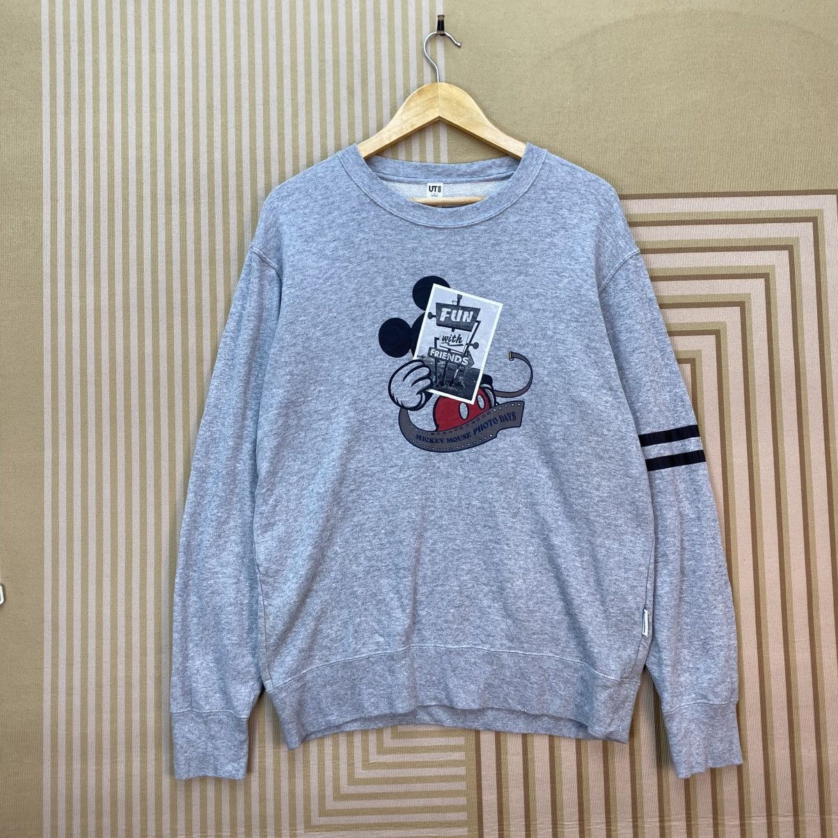Mickey Mouse 🫶Mickey Mouse Graphics Pullover Sweatshirt Size US M / EU 48-50 / 2 - 1 Thumbnail