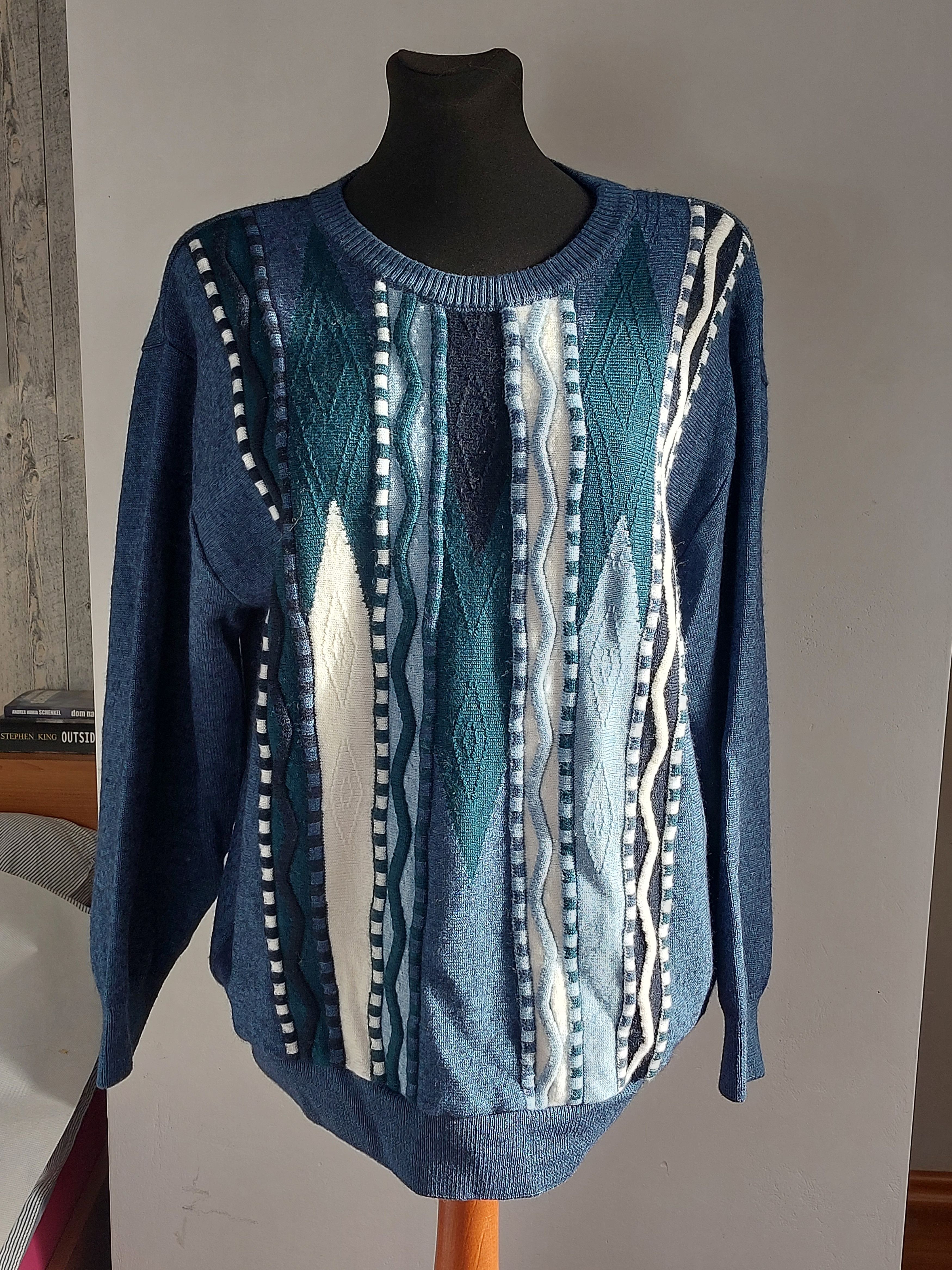 Other Coogi Style wool sweater Size US L / EU 52-54 / 3 - 4 Thumbnail