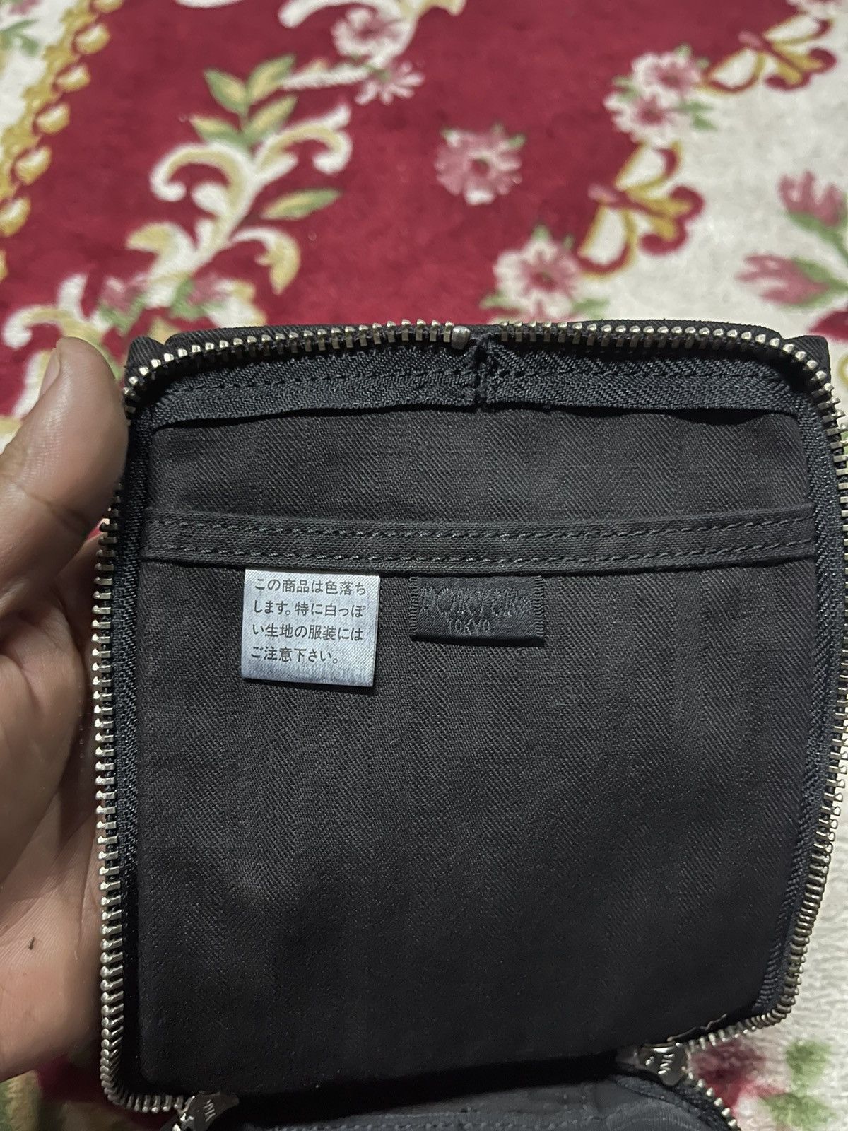 Japanese Brand × Porter Porter Shoulder Bag Indigo Black Denim Size ONE SIZE - 4 Thumbnail