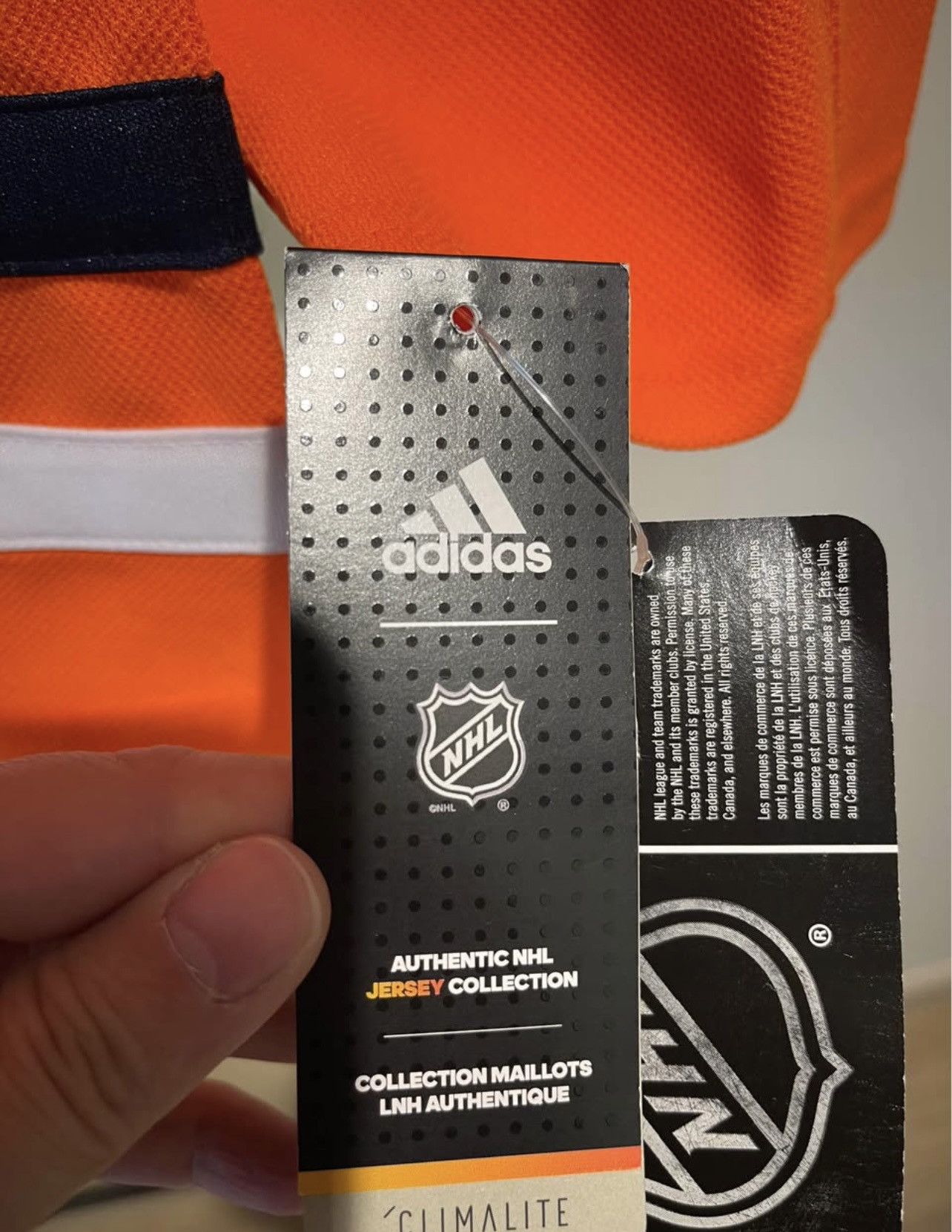 Adidas Edmonton Oilers NHL hockey jersey adidas Size US L / EU 52-54 / 3 - 3 Thumbnail