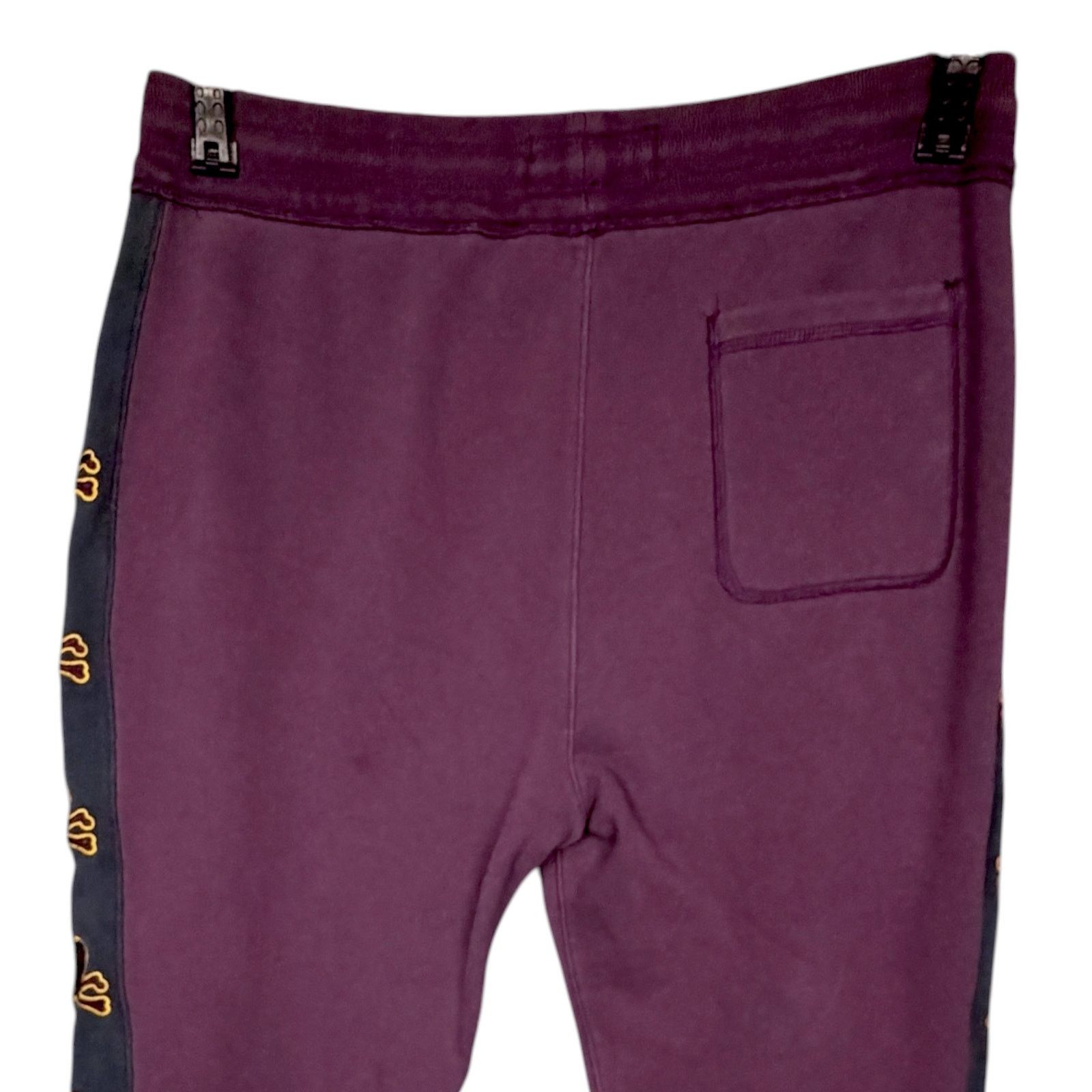 Abercrombie & Fitch Vintage Abercrombie & Fitch Sweatpants XXL Purple Skulls Y2K Size US 36 / EU 52 - 8 Thumbnail