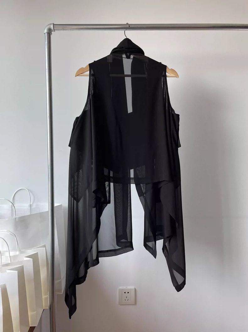 Comme des Garcons Comme Des Garcons Velvet tulle irregular waistcoat Size S / US 4 / IT 40 - 2 Thumbnail