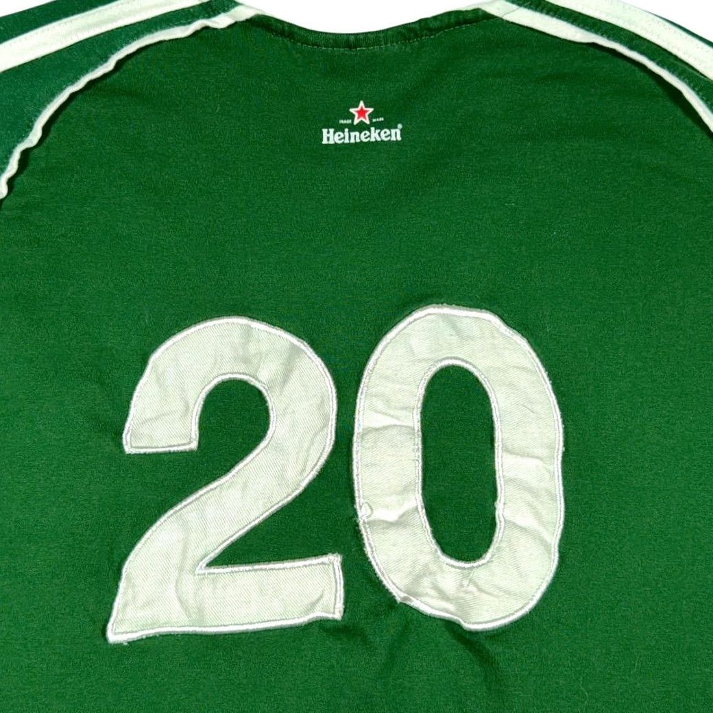 Champion VINTAGE Heineken Soccer Shirt Men Large Green White UEFA Champions League Jersey 20 Size US L / EU 52-54 / 3 - 6 Thumbnail