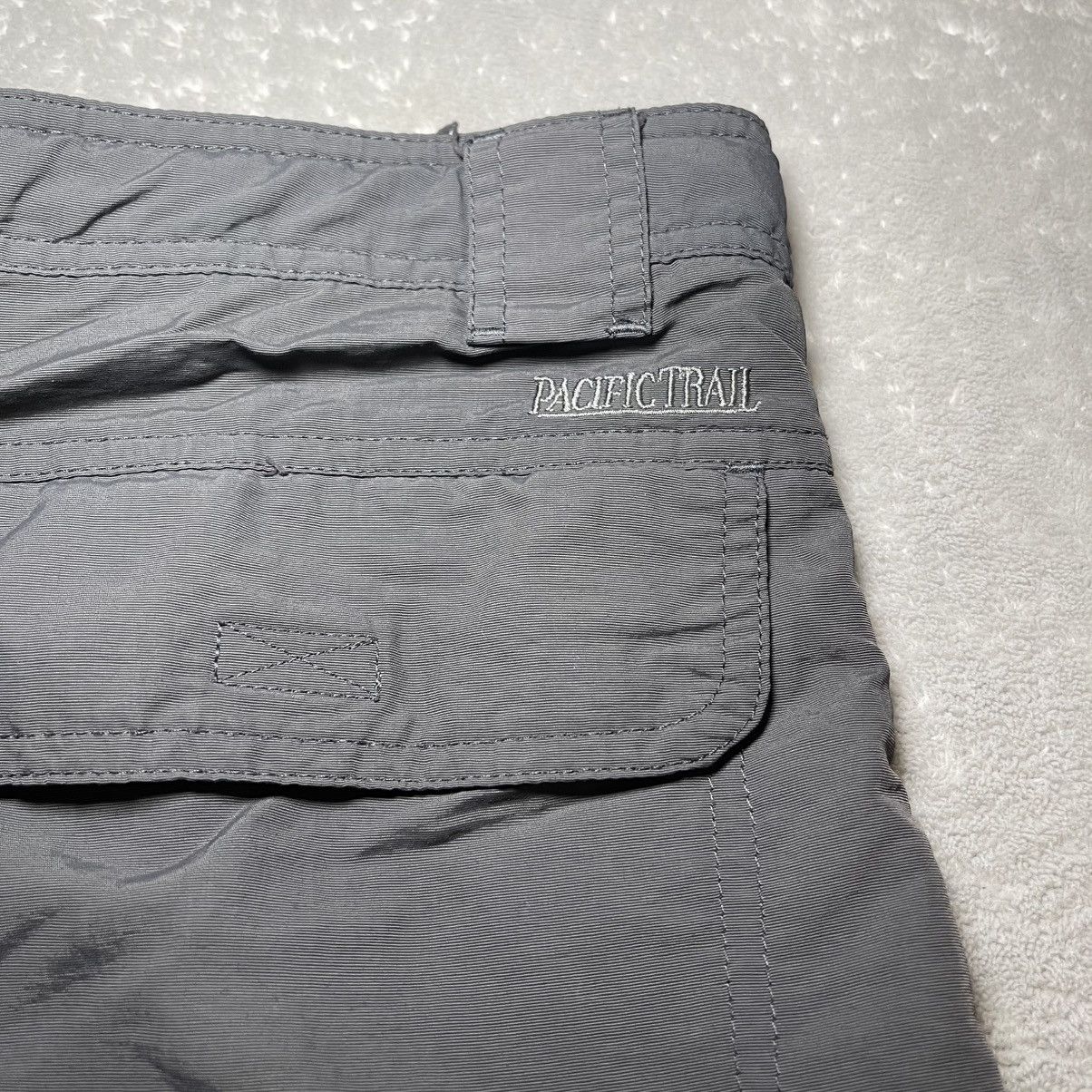 Pacific Trail Pacific Trail Mens 32x32 Convertible Cargo Pants Gray Hiking Size US 32 / EU 48 - 10 Thumbnail