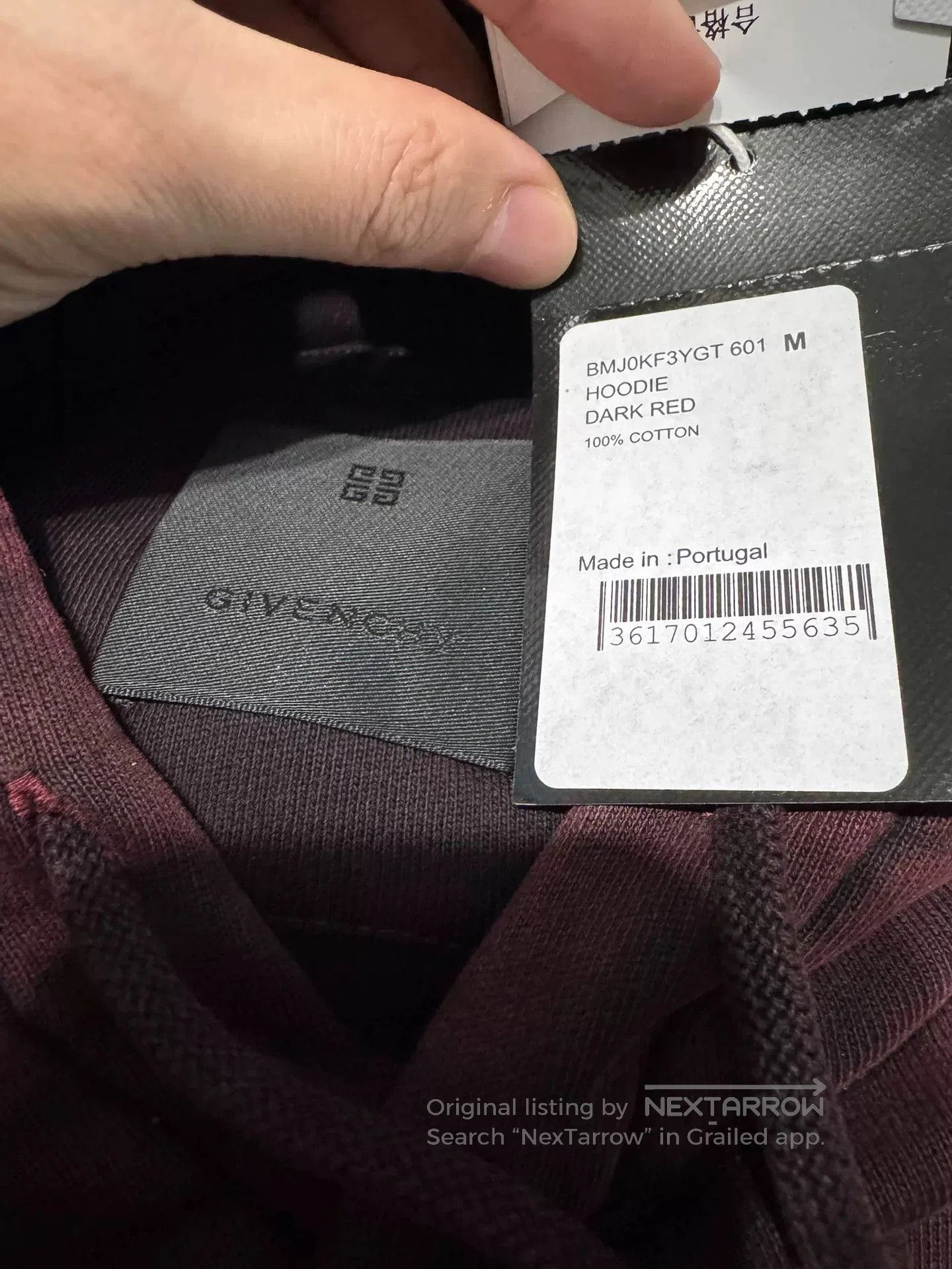 Givenchy Givenchy Distressed Logo New Hoodie. Size US M / EU 48-50 / 2 - 3 Thumbnail