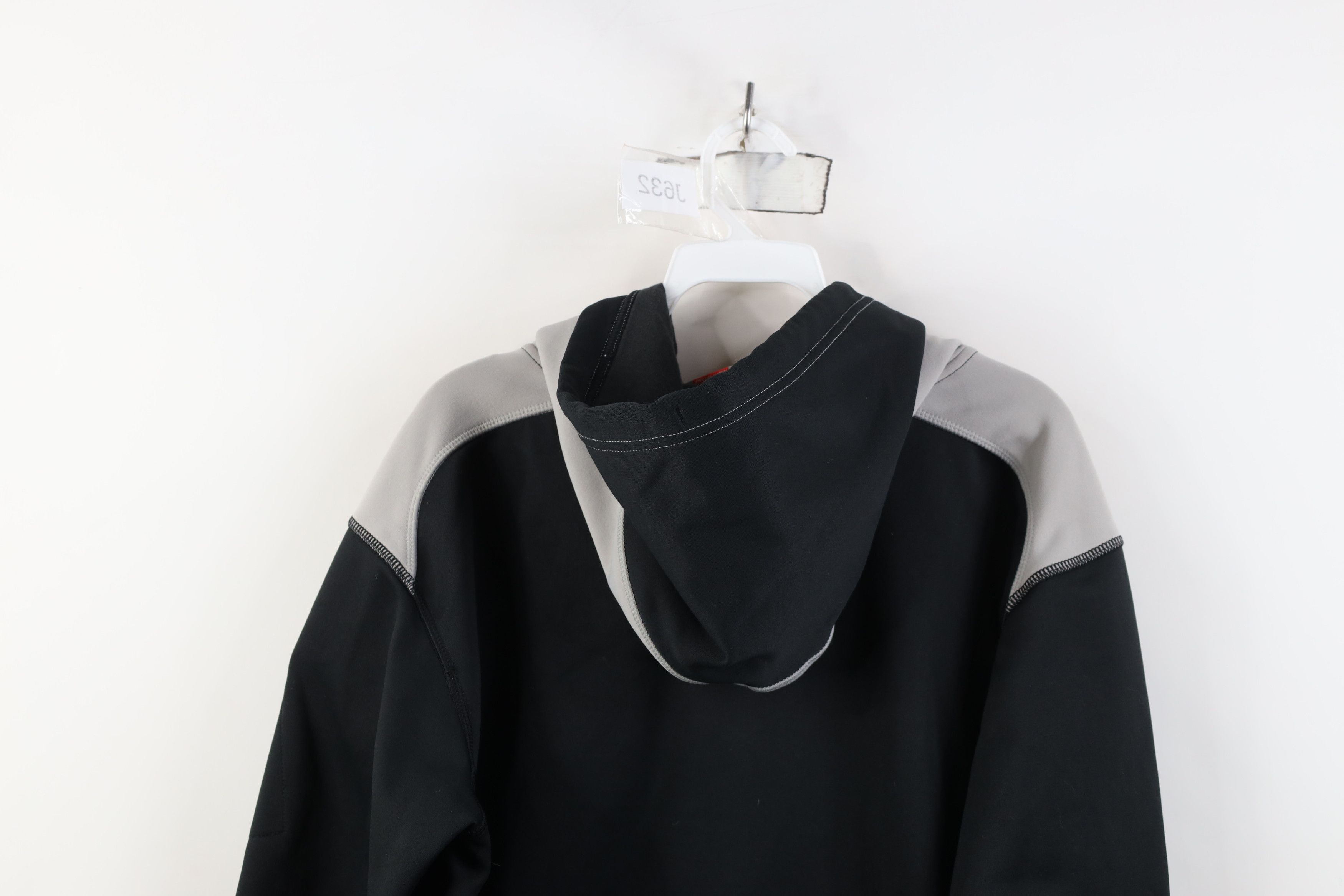 Nike Vintage Nike Scott Mini Swoosh Detroit Lacrosse Hoodie Black Size US M / EU 48-50 / 2 - 12 Thumbnail