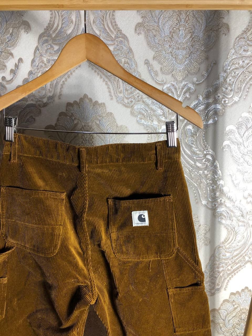 Carhartt Wip × Vintage VERY RARE CARHARTT VELVET W’ PIERCE PANT STRAIGHT CARGO Y2K Size US 26 / EU 42 - 14 Thumbnail