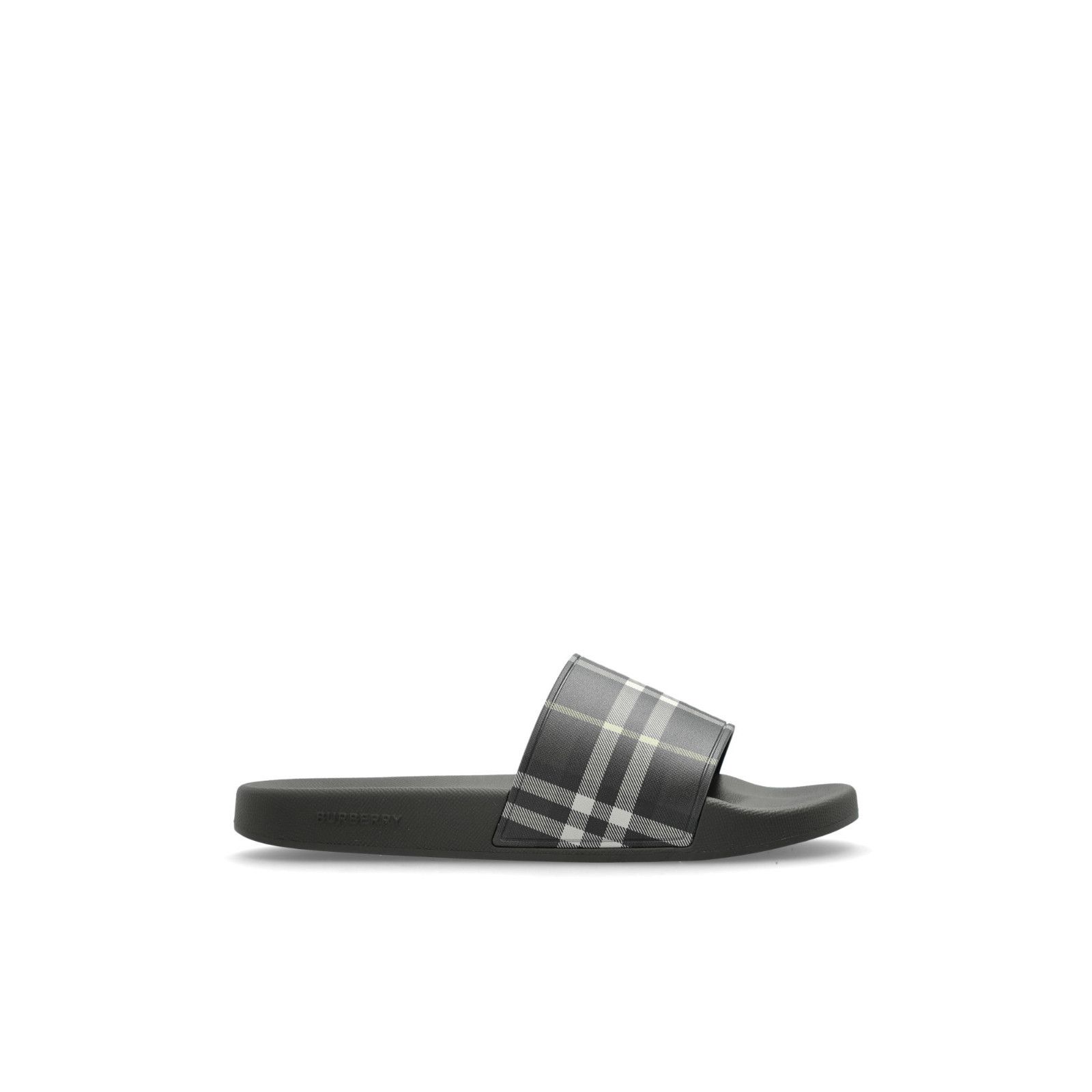 Burberry BURBERRY Thicket Green Check Rubber Flip Flops New & Authent Size US 7 / EU 40 - 1 Thumbnail