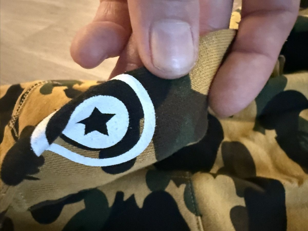 Bape Bape yellow first camo PONR shark full zip Size US XXL / EU 58 / 5 - 7 Thumbnail