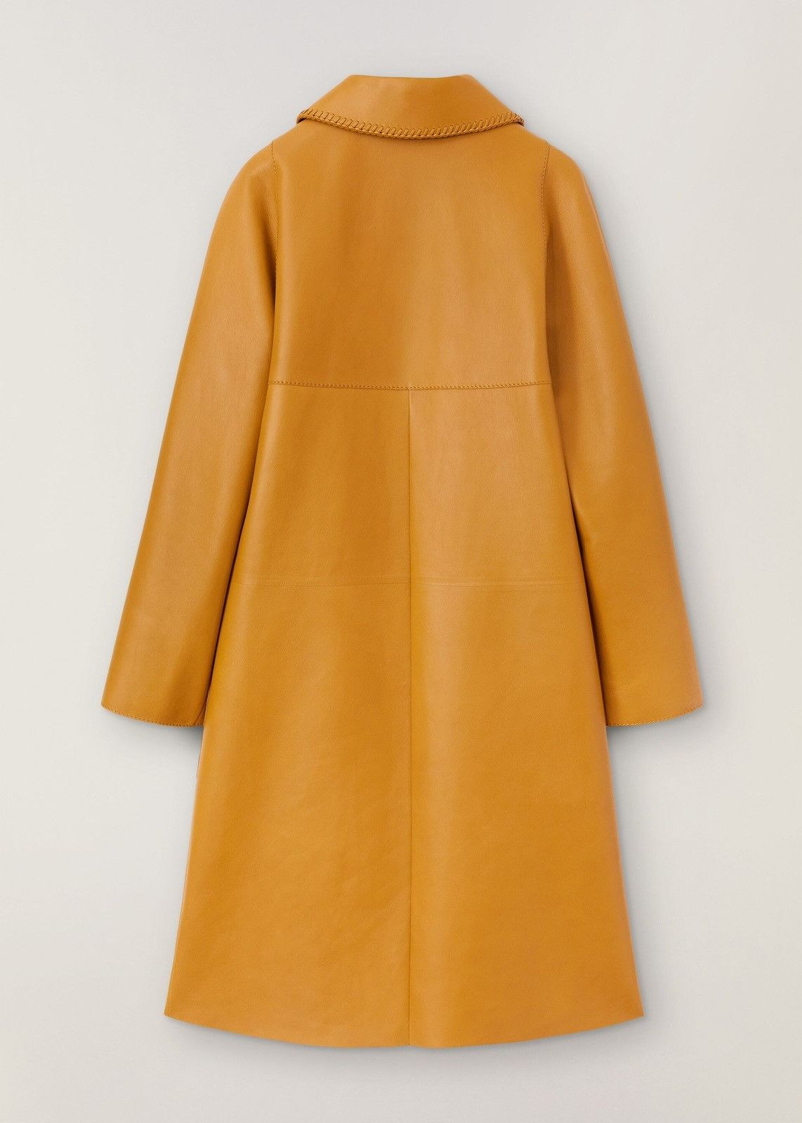 o1loc1c0124 Coat in Yellow