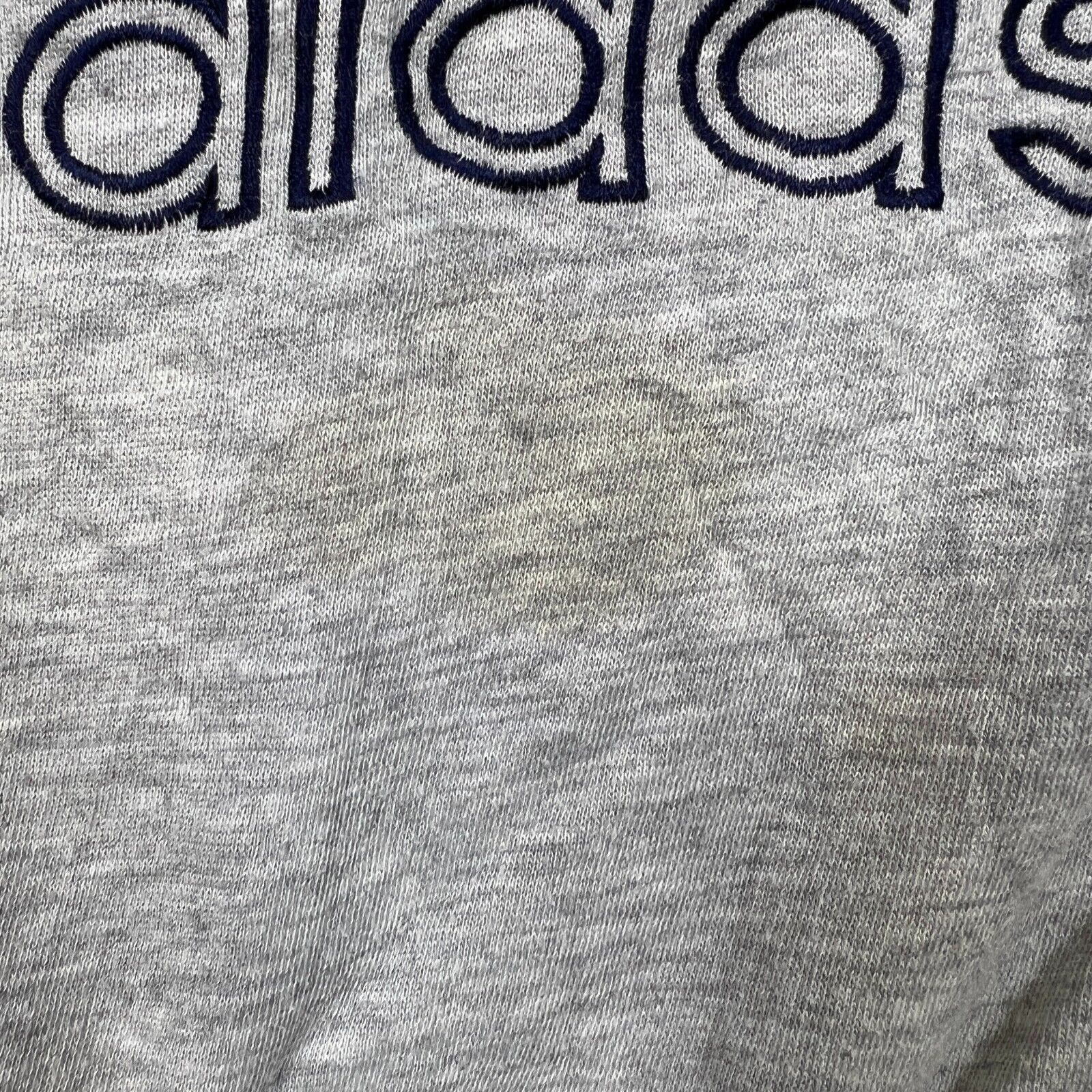 Adidas × Vintage VTG Adidas Sweatshirt Small Trefoil Spell Out 90s Crewneck Size US S / EU 44-46 / 1 - 3 Thumbnail