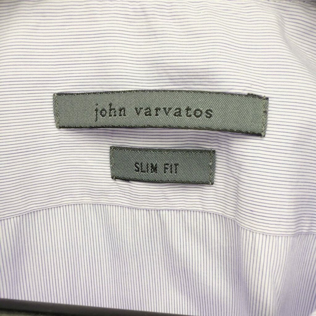 John Varvatos JOHN VARVATOS Slim Fit Cotton Button Down Dress Shirt Size M Size US S / EU 44-46 / 1 - 3 Thumbnail