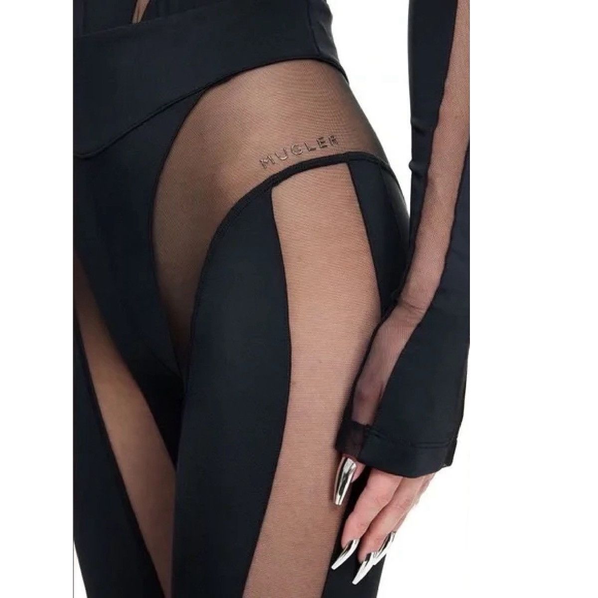 Mugler H&M leggings