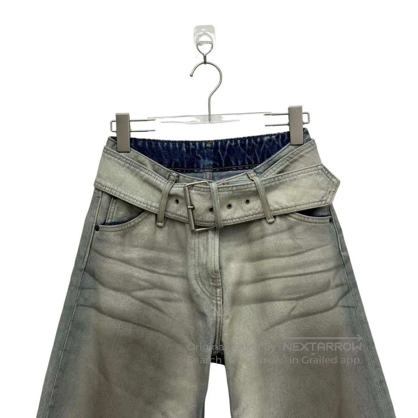Acne Studios loose waist belt denim pants size 32. Size US 32 / EU 48 - 3 Thumbnail