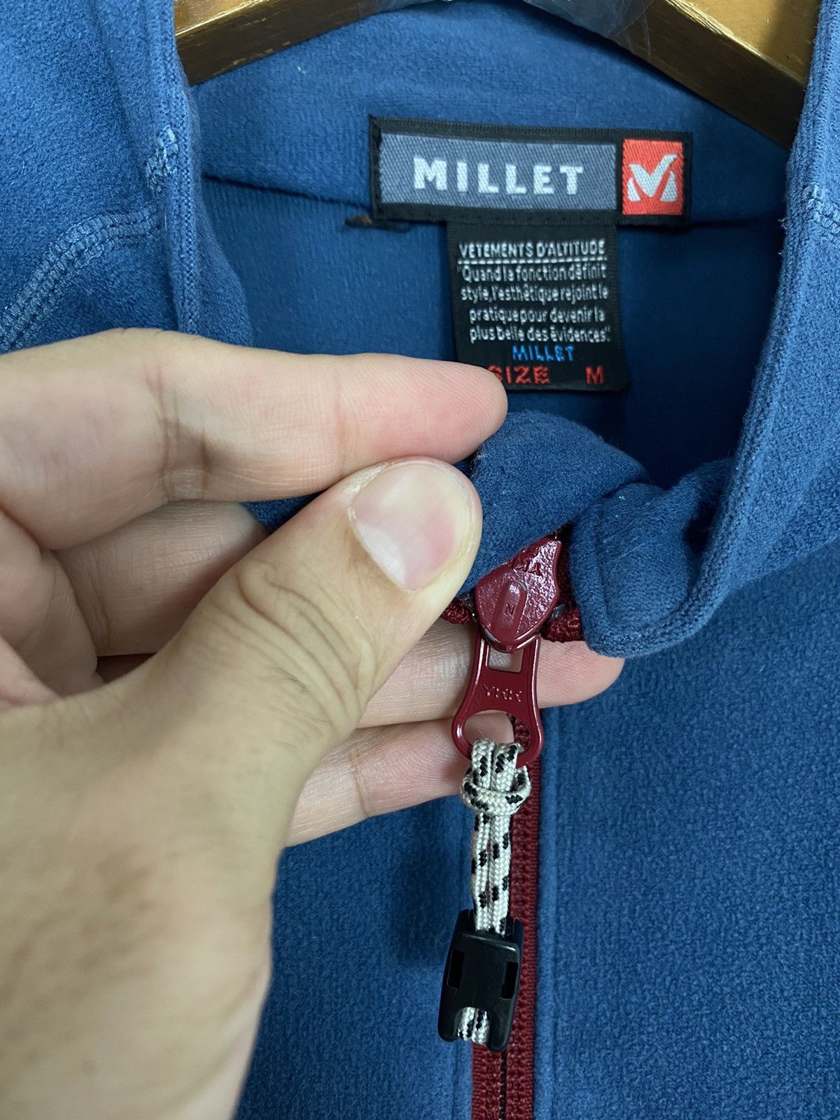 Vintage Rare‼️ Millet Fleece Zipper Size US M / EU 48-50 / 2 - 5 Thumbnail
