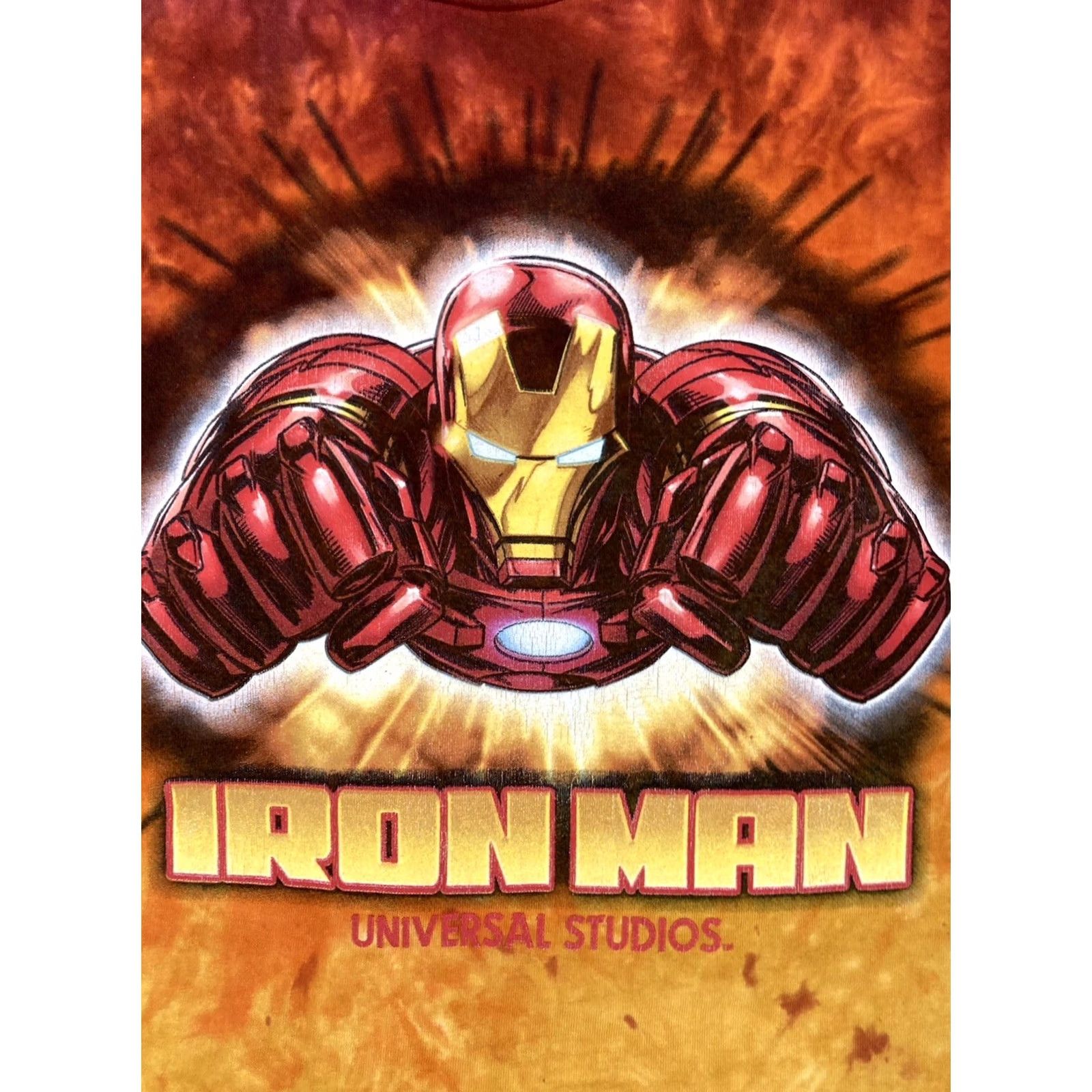 Vintage VINTAGE Marvel Iron Man Universal Studios Graphic T-shirt Men Medium Tie Dye Movie Size US M / EU 48-50 / 2 - 2 Thumbnail