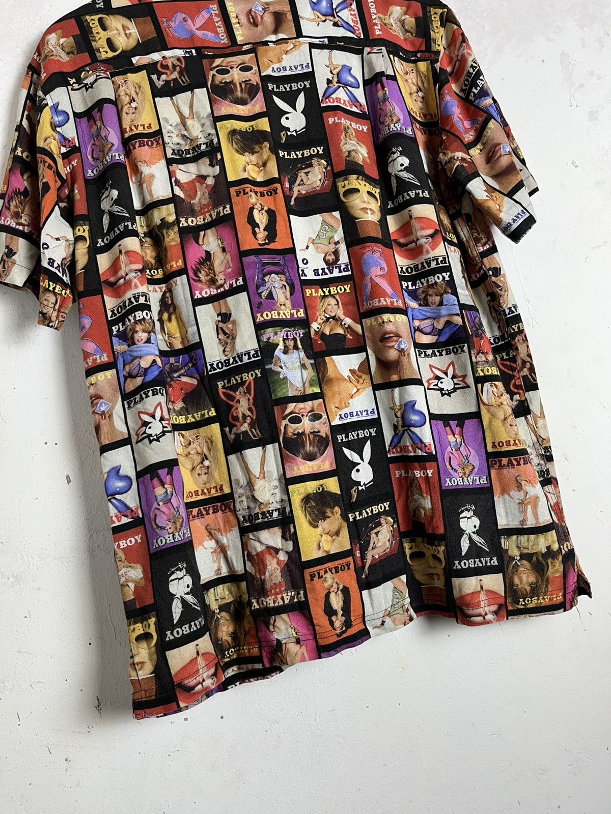 Playboy Playboy magazine cover open collar shirt /hysteric/kapital Size US L / EU 52-54 / 3 - 6 Thumbnail