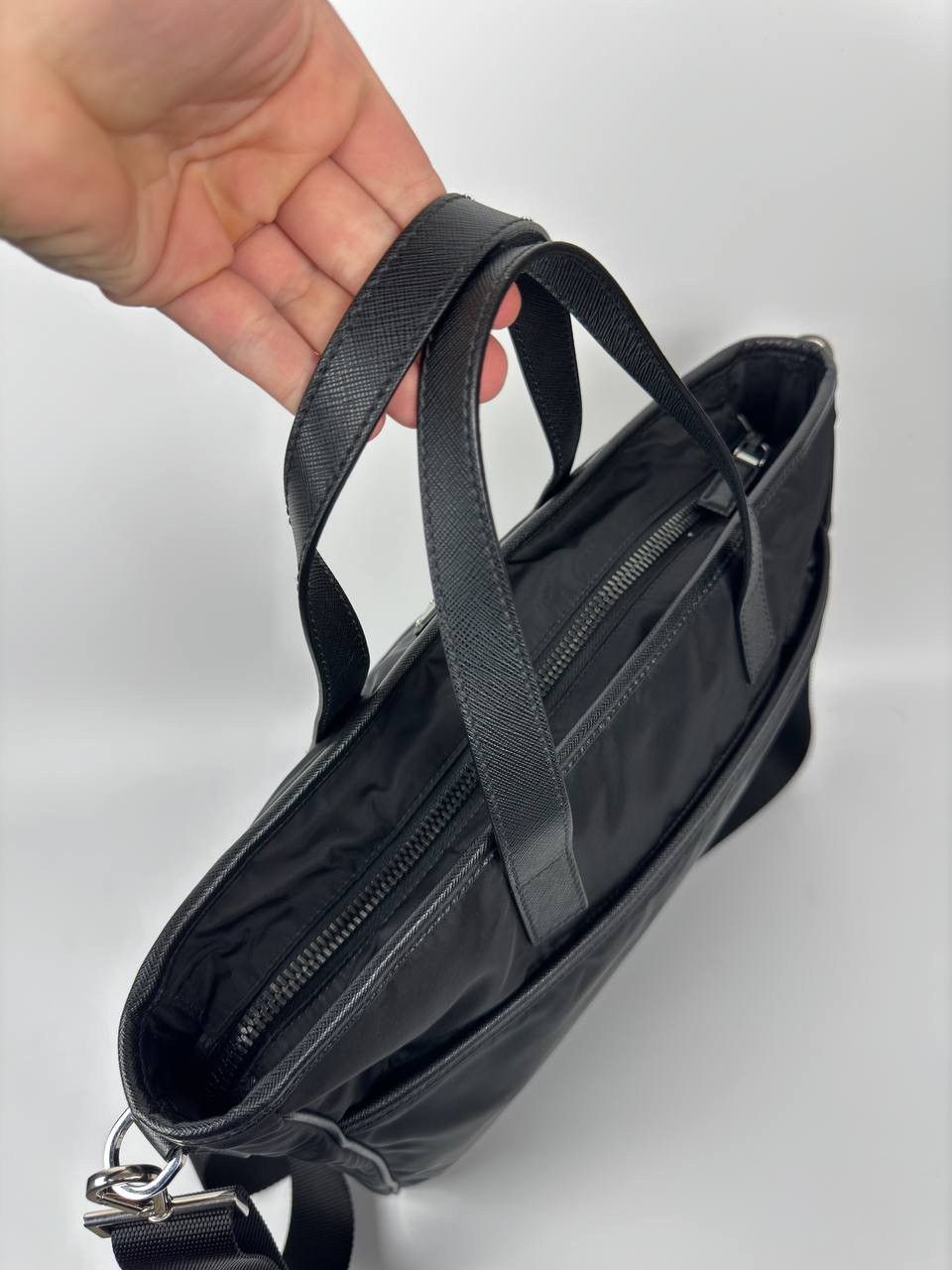 Prada Prada Saffiano Cargo Satchel Bag Size ONE SIZE - 6 Thumbnail